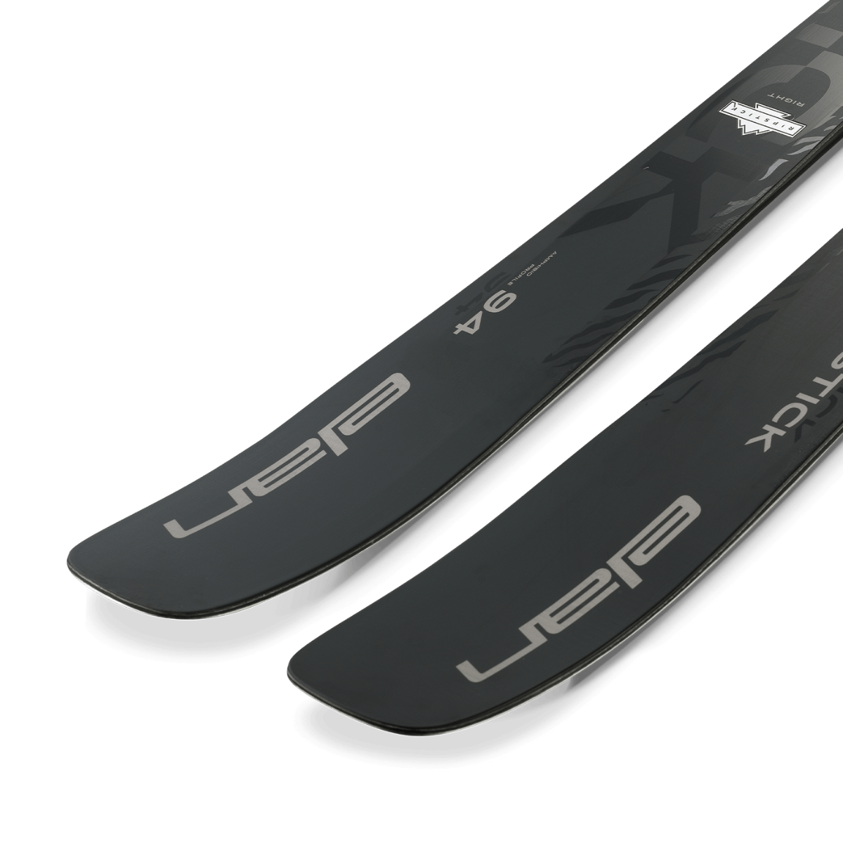 Elan RIPSTICK 94 W Black Edition Women's Skis 2025 - All-Mountain Performance Skis for Powder, Groomers & Freeride - Perfect for Advanced Skiers on Steep Terrain & Backcountry Adventures