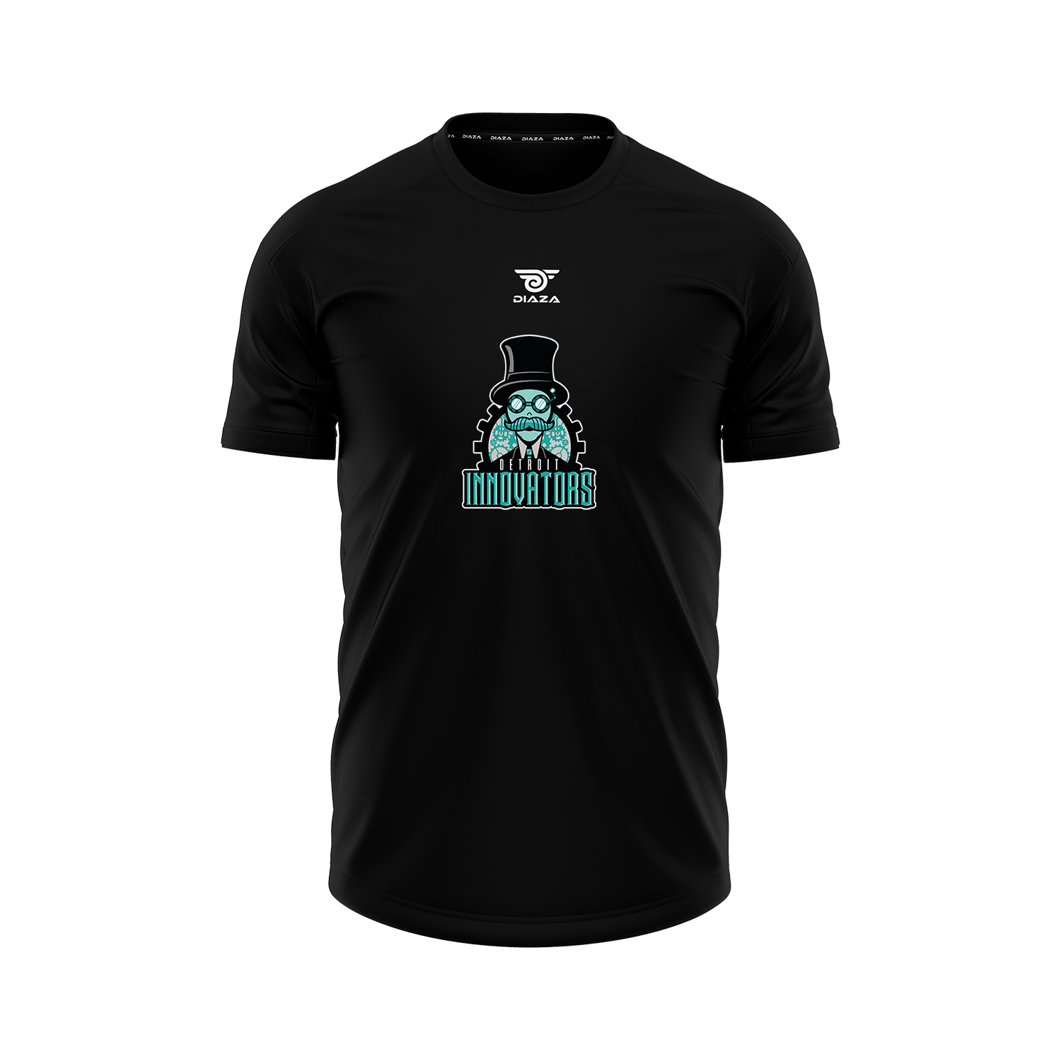Detroit Innovators Fan T-Shirt for Men & Women - Black Cotton Graphic Tee - Perfect for Sports Events, Concerts & Casual Wear