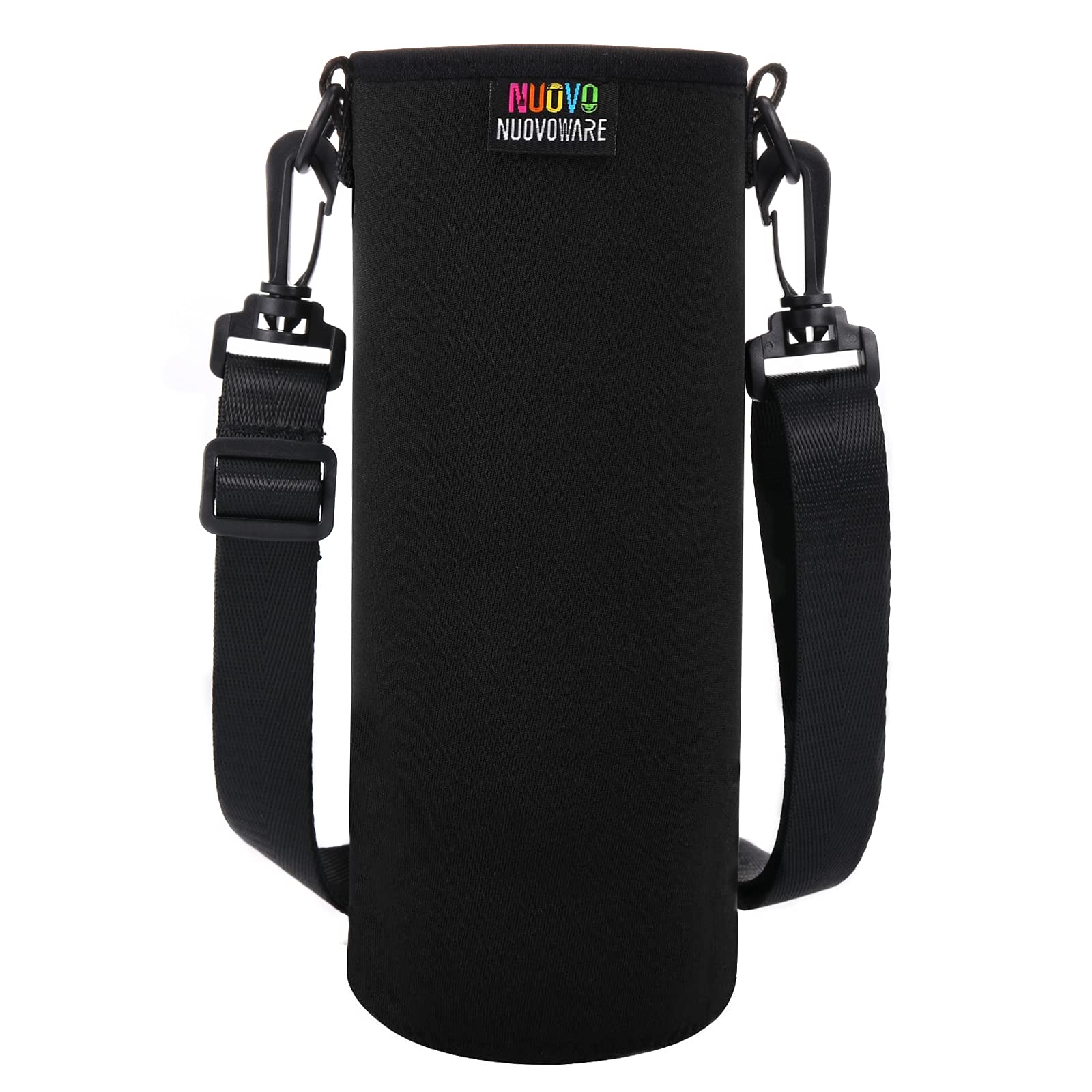 Premium Neoprene Insulated Water Bottle Carrier Bag with Adjustable Shoulder Strap - Portable Sling Holder for Hiking, Gym & Travel - Nuovoware