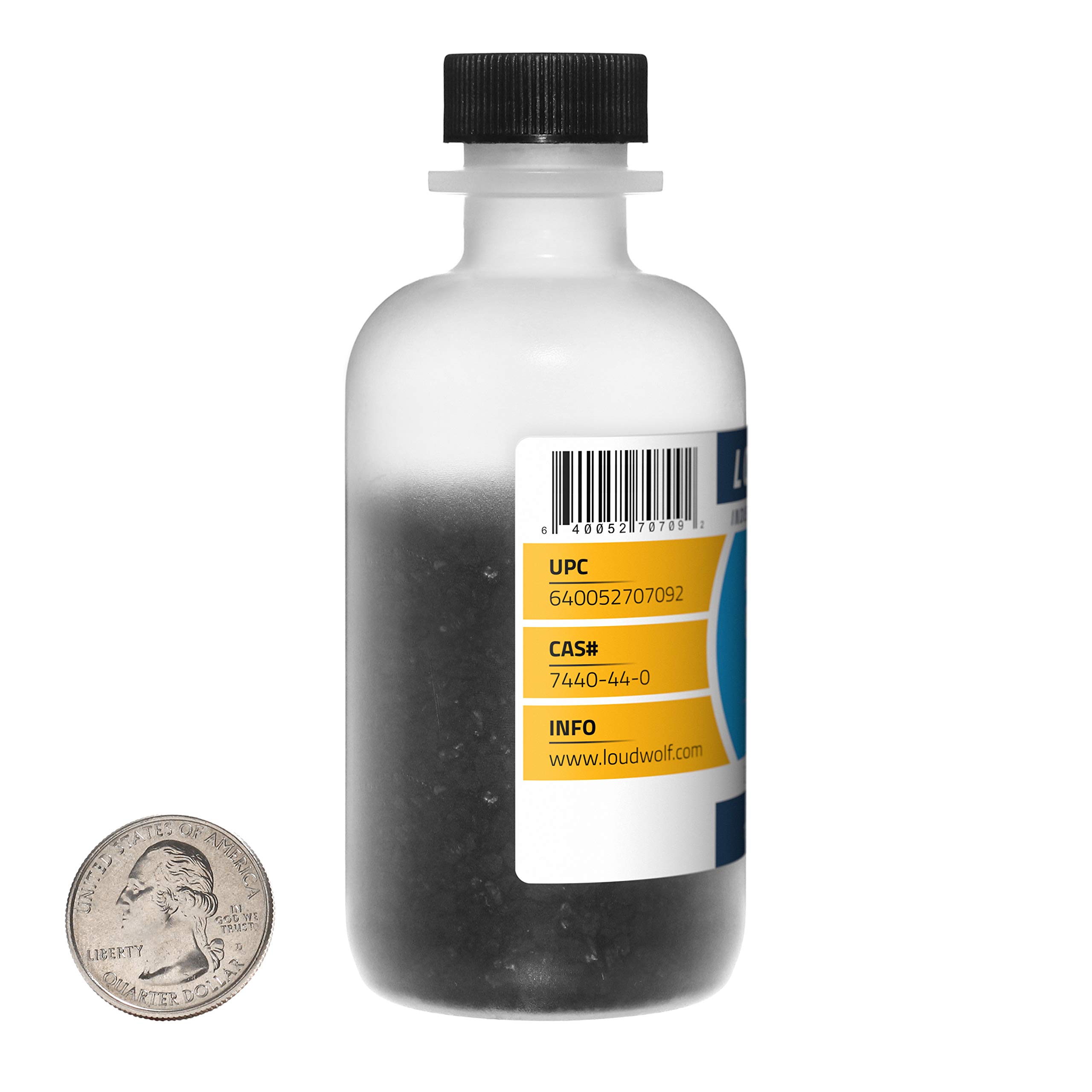 Premium Activated Charcoal Powder - 1 Pound (8 Bottles) | 100% Pure Food Grade Granulated | Detox, Teeth Whitening & Water Filtration