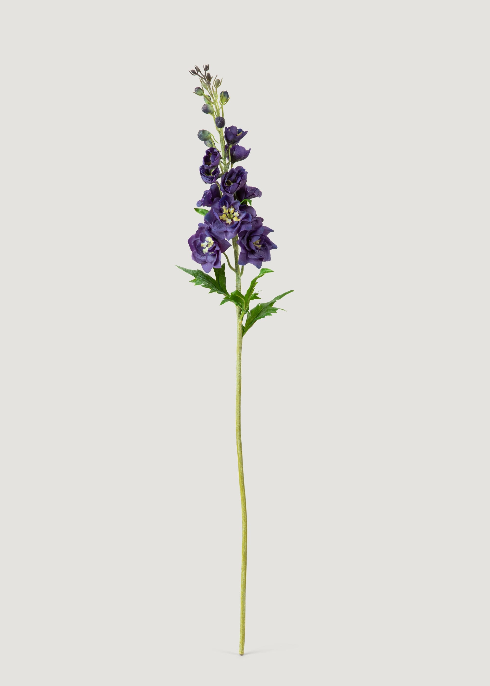 Real Touch Purple Delphinium Wildflowers - 28 Stems for Wedding Bouquets, Home Decor, and Floral Arrangements