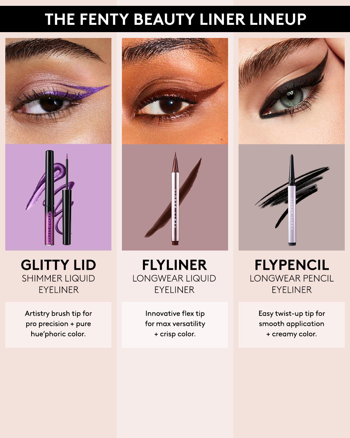 Glitty Lid Shimmer Liquid Eyeliner - Amethyzz Purple Glitter Eyeliner for Sparkling Eye Makeup | Perfect for Parties, Night Out & Special Occasions