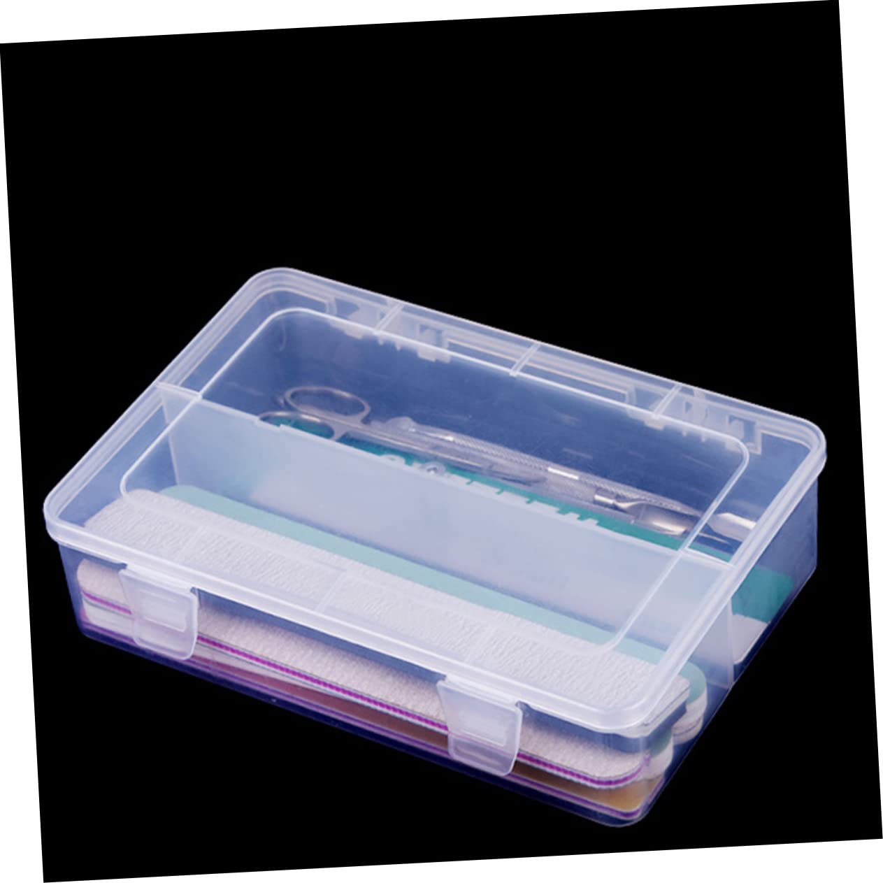 Beavorty 2-Piece Cosmetic Organizer - Makeup Storage Box for Travel & Home