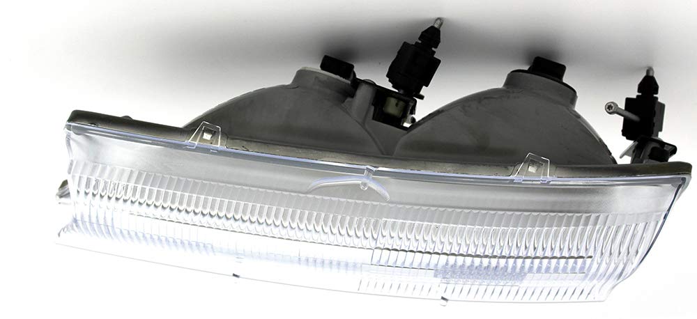 1995-1997 Mercury Mystique Replacement Headlight Assembly Kit - Halogen Headlamp Set for Driver & Passenger Side - Perfect for Night Driving & Vehicle Restoration Projects