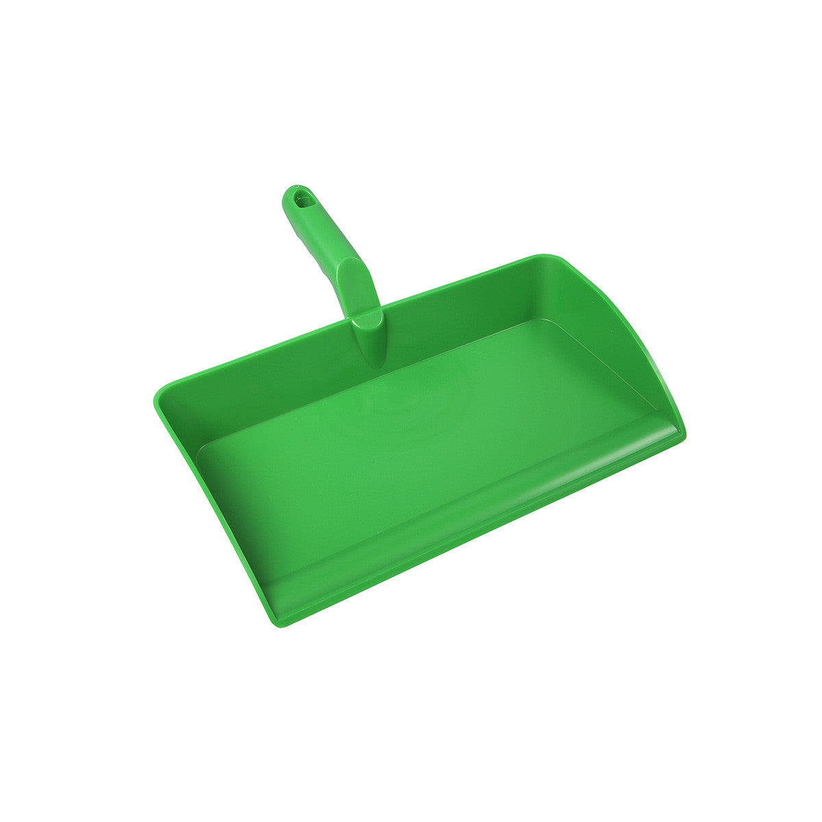 FBK 12 Open Dustpan - Heavy Duty Plastic Broom Dust Pan with Long Handle for Easy Sweeping - Ideal for Home, Kitchen, Garage & Office Cleaning