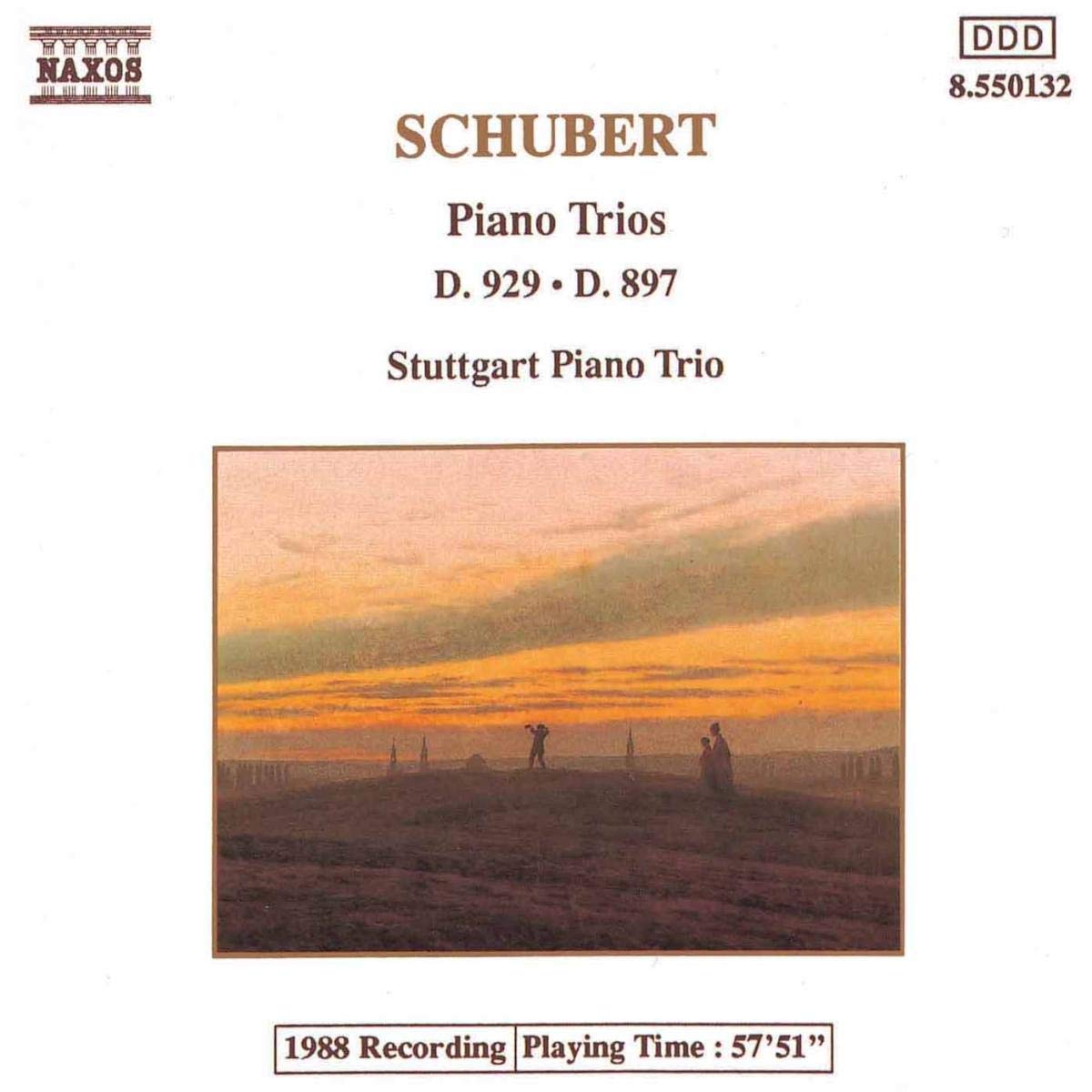 Schubert Piano Trios D 897 & D 929 - Classical Music CD for Piano, Violin & Cello - Perfect for Concerts, Music Study & Relaxation