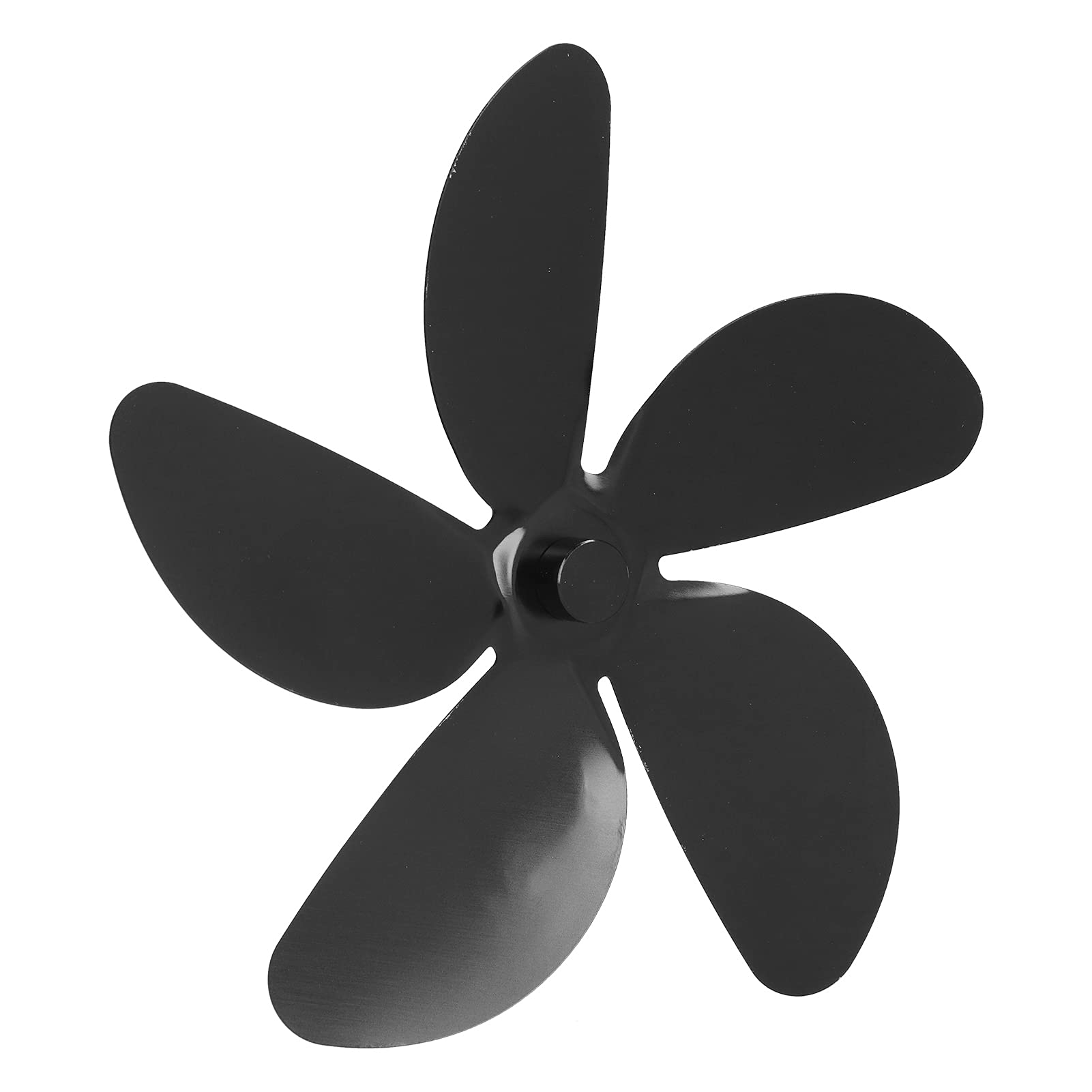 Aluminum Alloy Rustproof Heat Powered Fireplace Fan Blade - Efficient Air Circulation Stove Fan for Home, Living Room & Fireplace Use | Perfect for Heating & Ventilation