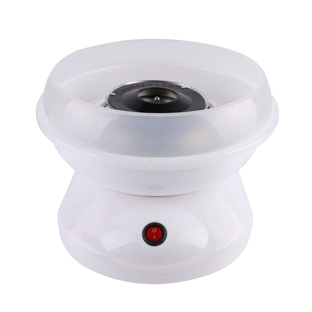 ULTNICE Portable Mini Cotton Candy Machine - Electric Candy Floss Maker for Home, Parties & Events - Perfect for Fundraisers, Carnivals & Gifts (White) - Sweet Treats for Kids & Family Fun