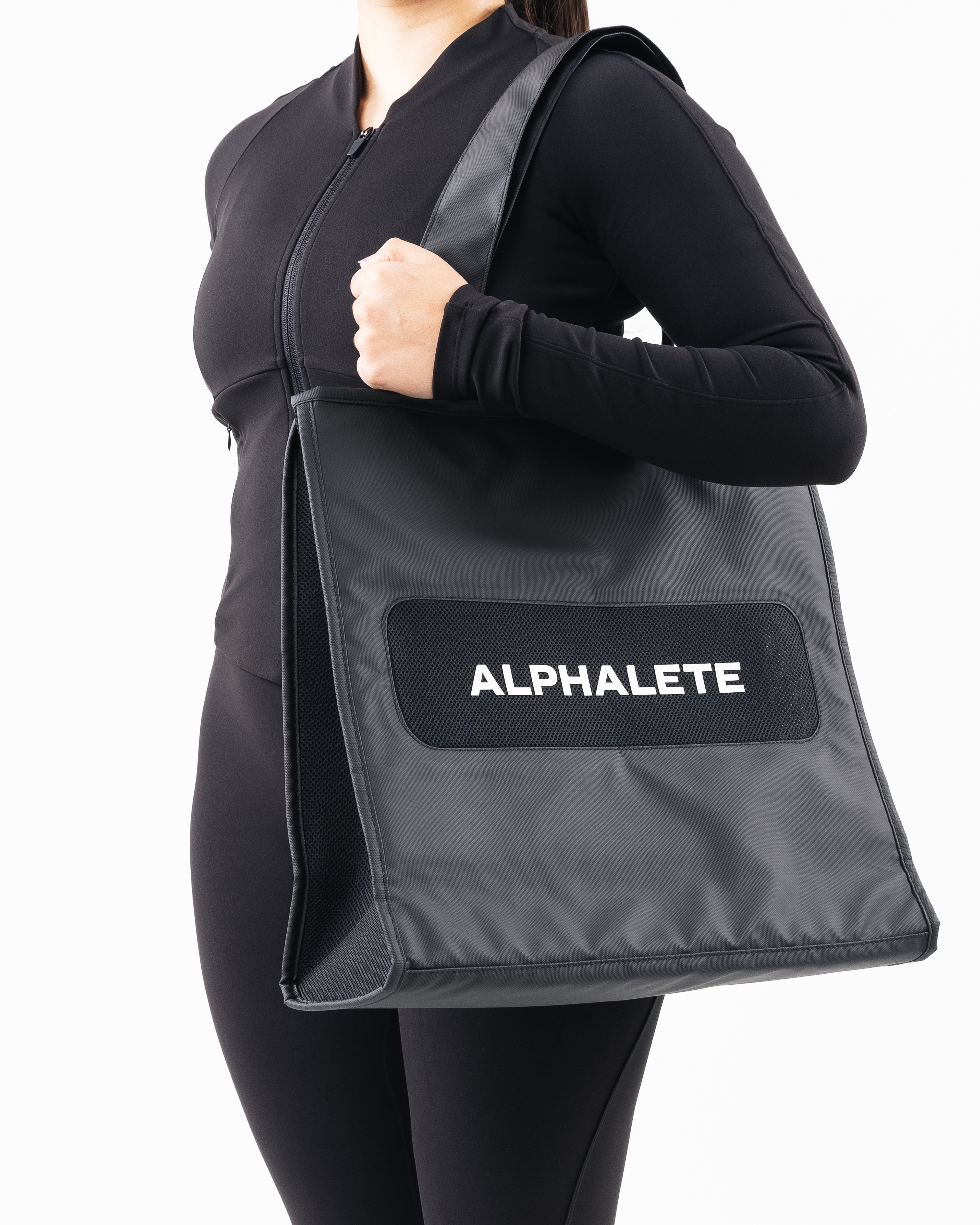 Stylish Black Mesh Tote Bag for Women - Lightweight & Durable Shopping, Beach, Gym & Travel Essentials - Perfect for Groceries, Work & Everyday Use