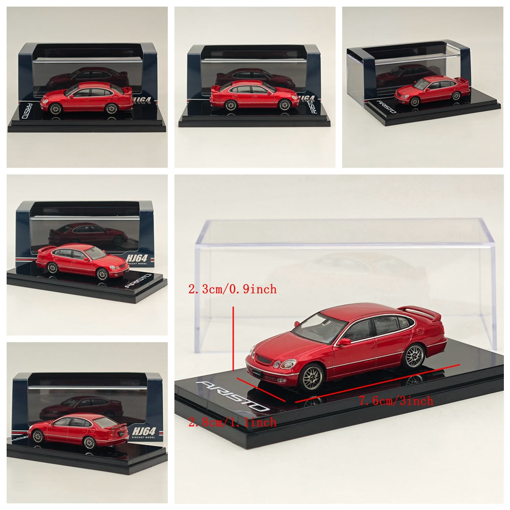 1/64 Scale Toyota Aristo V300 Vertex Edition Early Version - Hobby Japan Customized Diecast Model Car for Collectors & Display - Perfect for Car Enthusiasts & Model Showcases