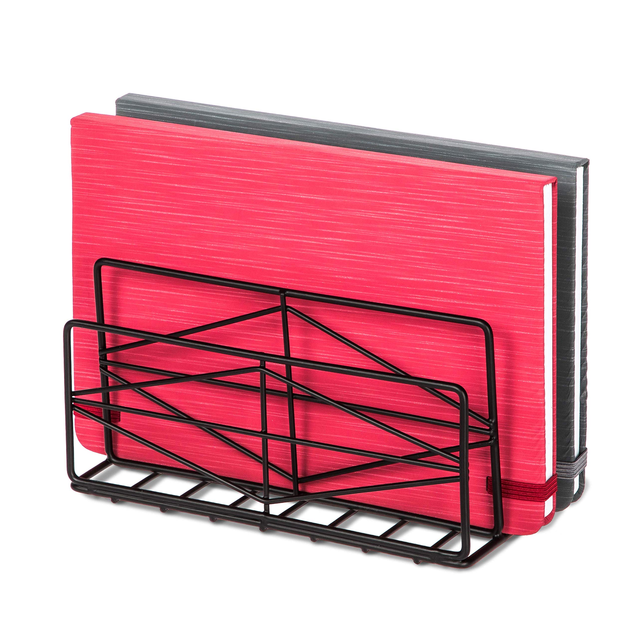 3-Slot Letter Organizer for Office Desk - Home Zone Living File Holder | Perfect for Mail, Bills & Documents Organization