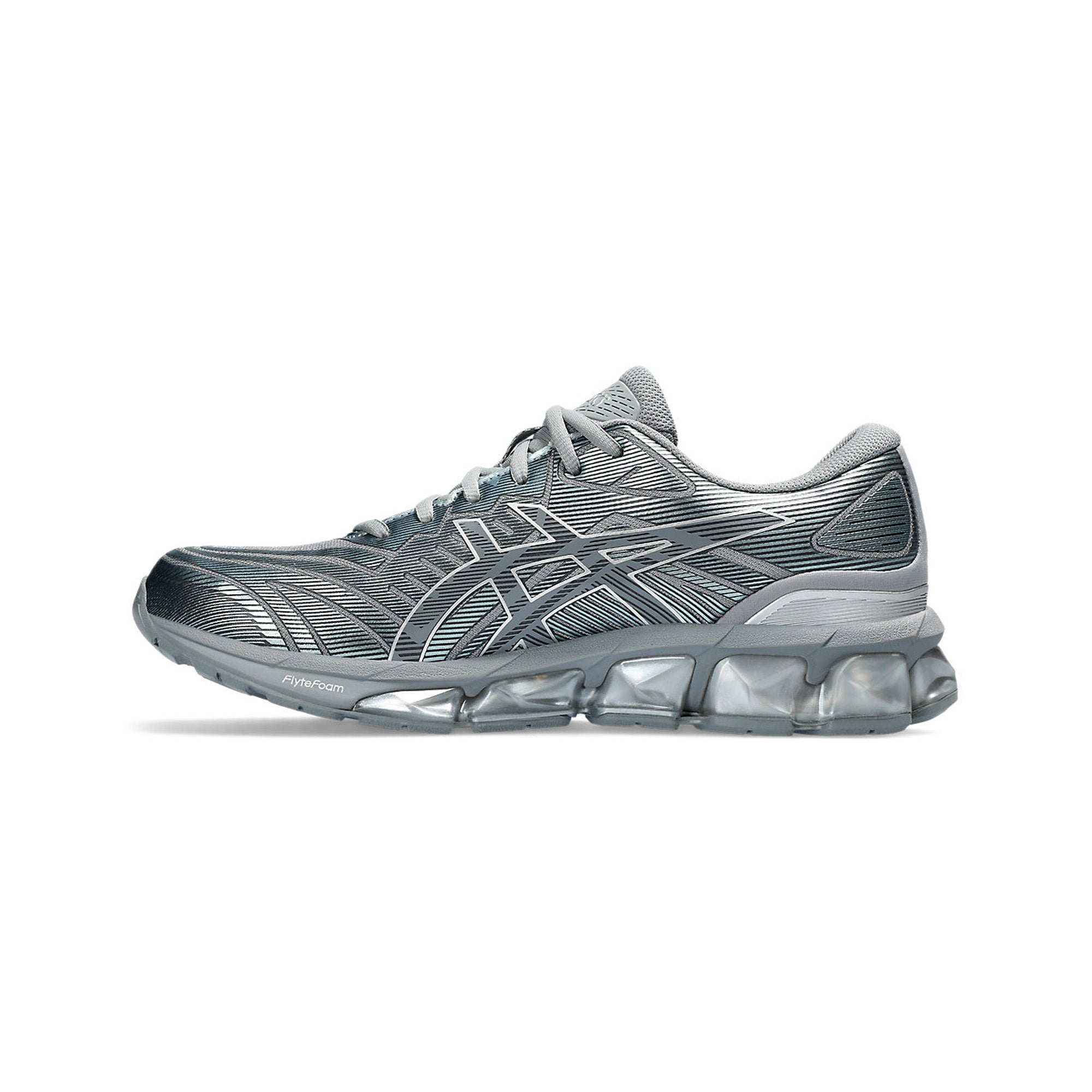 ASICS Gel Quantum 360 VII Running Shoes - Sheet Rock/Pure Silver - Men's Cushioned Athletic Sneakers for Jogging, Gym Workouts & Daily Walking