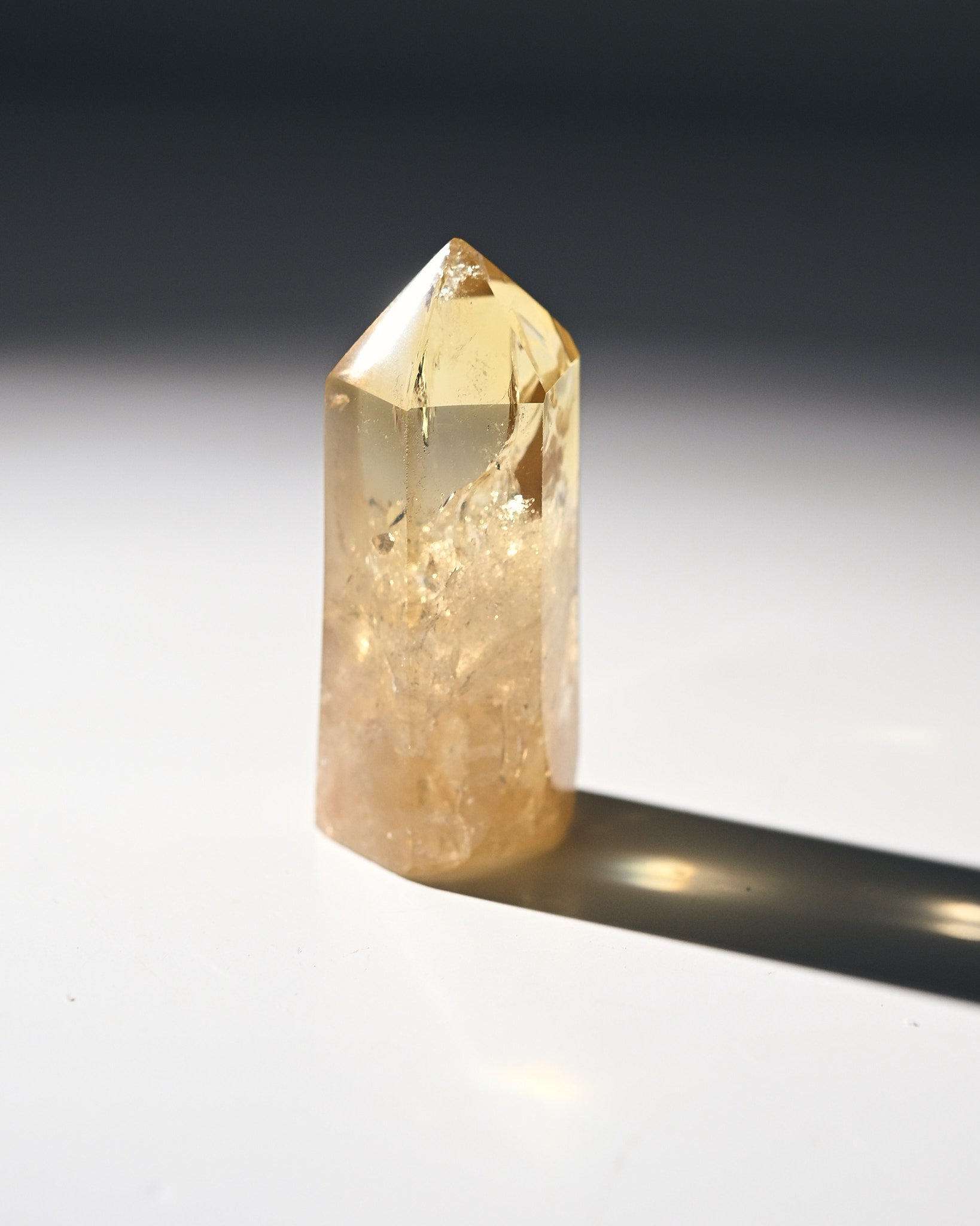 Natural Golden Citrine Point 2.5 Inch - Healing Crystal for Meditation, Chakra Balancing & Home Decor | Perfect for Spiritual Gifts, Yoga Practice & Energy Work