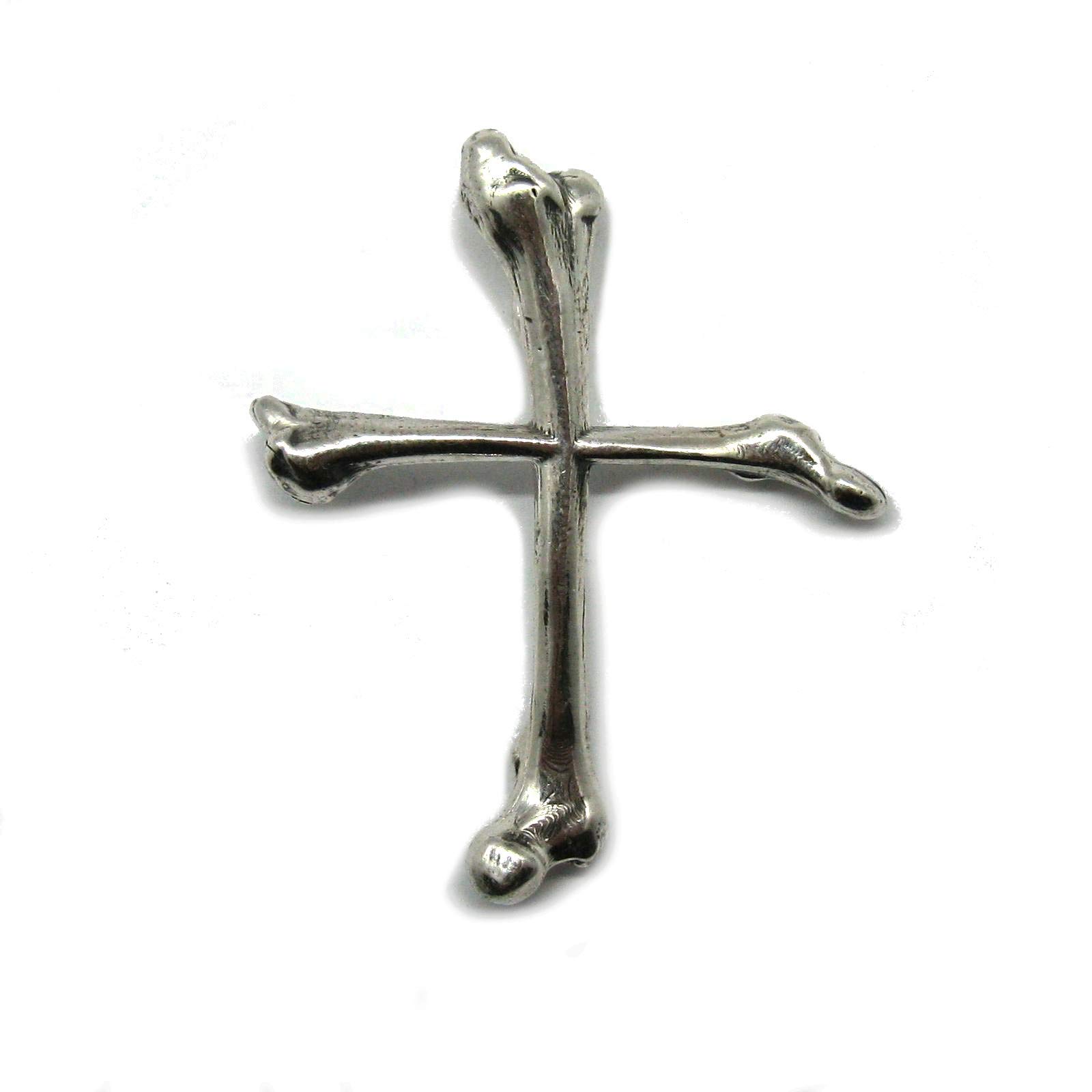 925 Sterling Silver Solid Hallmarked Cross Pendant - Gothic Jewelry for Men & Women - Perfect for Everyday Wear, Gifts & Religious Occasions