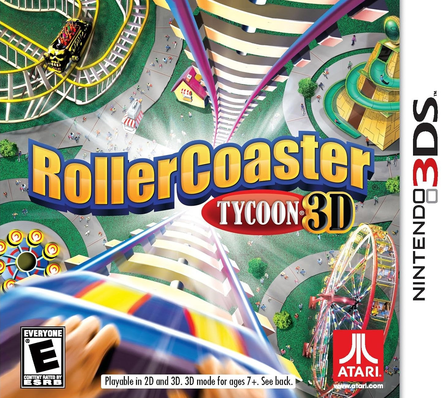 Rollercoaster Tycoon - Classic Theme Park Simulation Game for PC | Build & Manage Thrilling Rides | Perfect for Strategy & Simulation Game Lovers | Great for Family Game Nights & Nostalgic Gaming Sessions