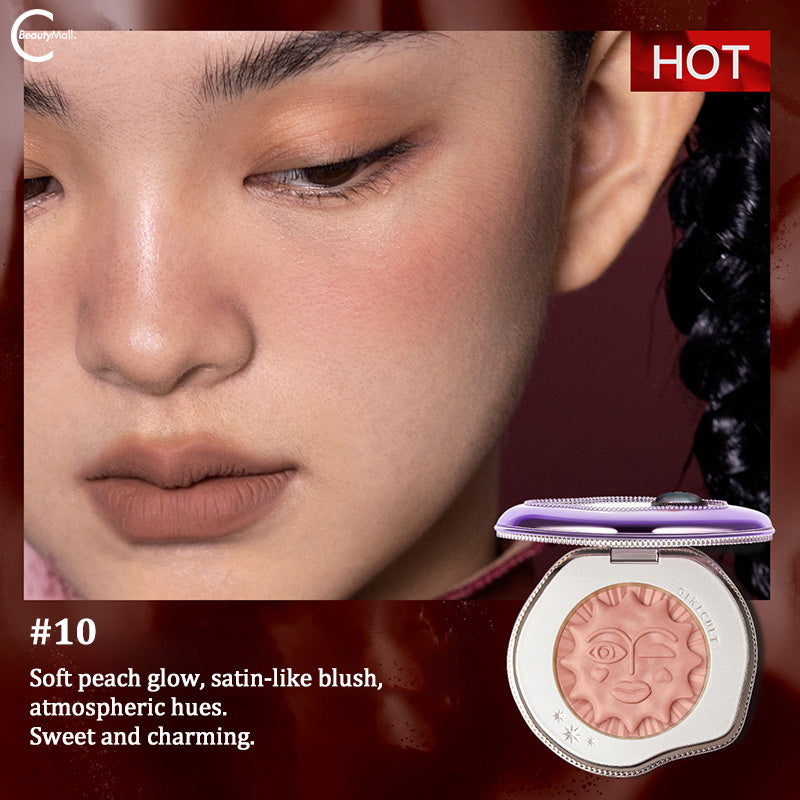 Girlcult Mood Blush - Soft Matte Powder Blush for Cheeks, Long-Lasting Natural Flush Makeup | Perfect for Daily Wear, Date Night & Special Occasions