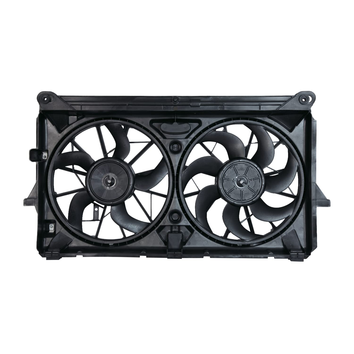 TYC 622220 Cooling Fan Assembly Replacement for 2007-2013 Chevrolet Silverado 1500 2500 3500 - High Performance Radiator Cooling Fan for Truck Engine Overheating Prevention