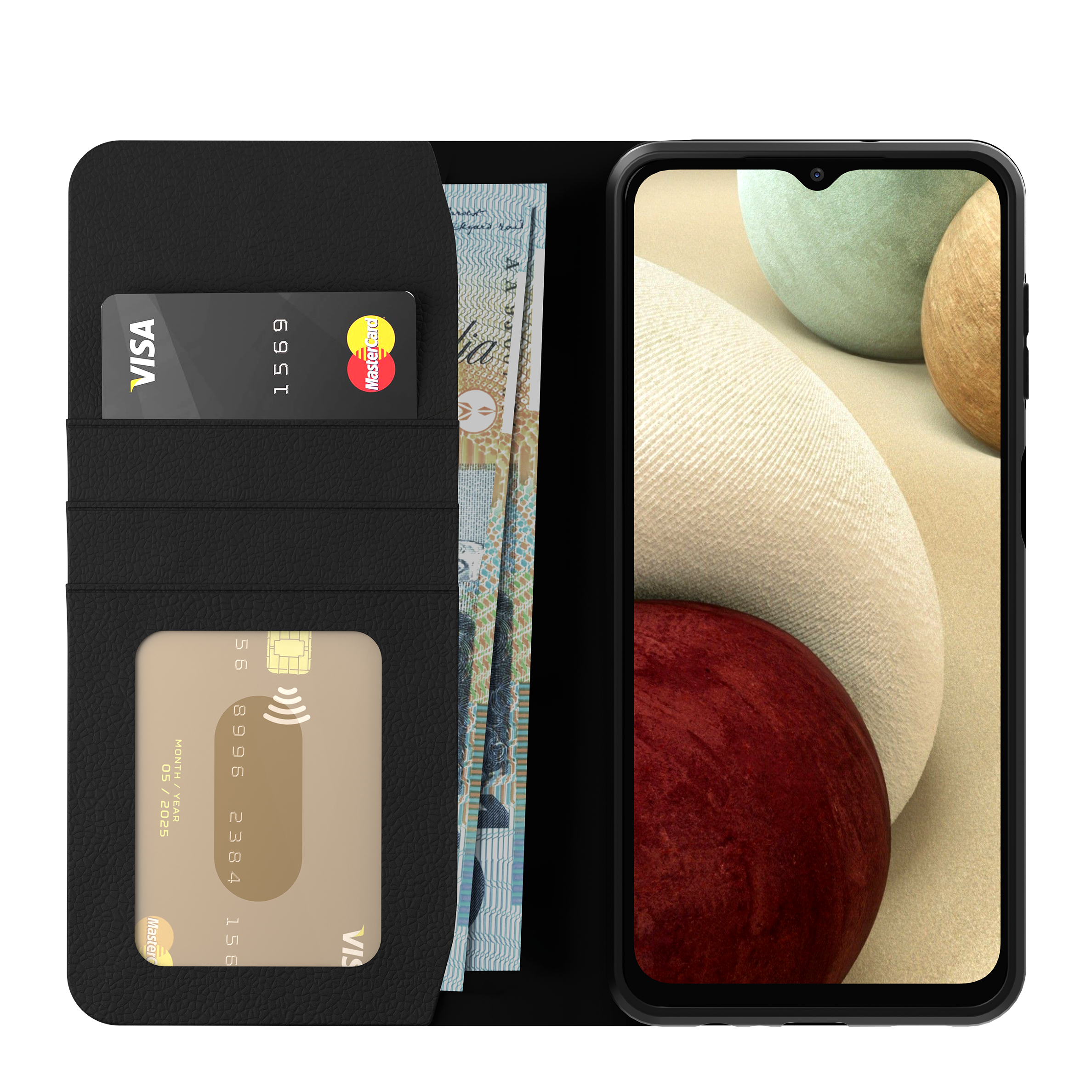 Slim Wallet Phone Case for Samsung Galaxy A13 4G - RFID Blocking Credit Card Holder & Kickstand - Perfect for Everyday Use, Travel & Business