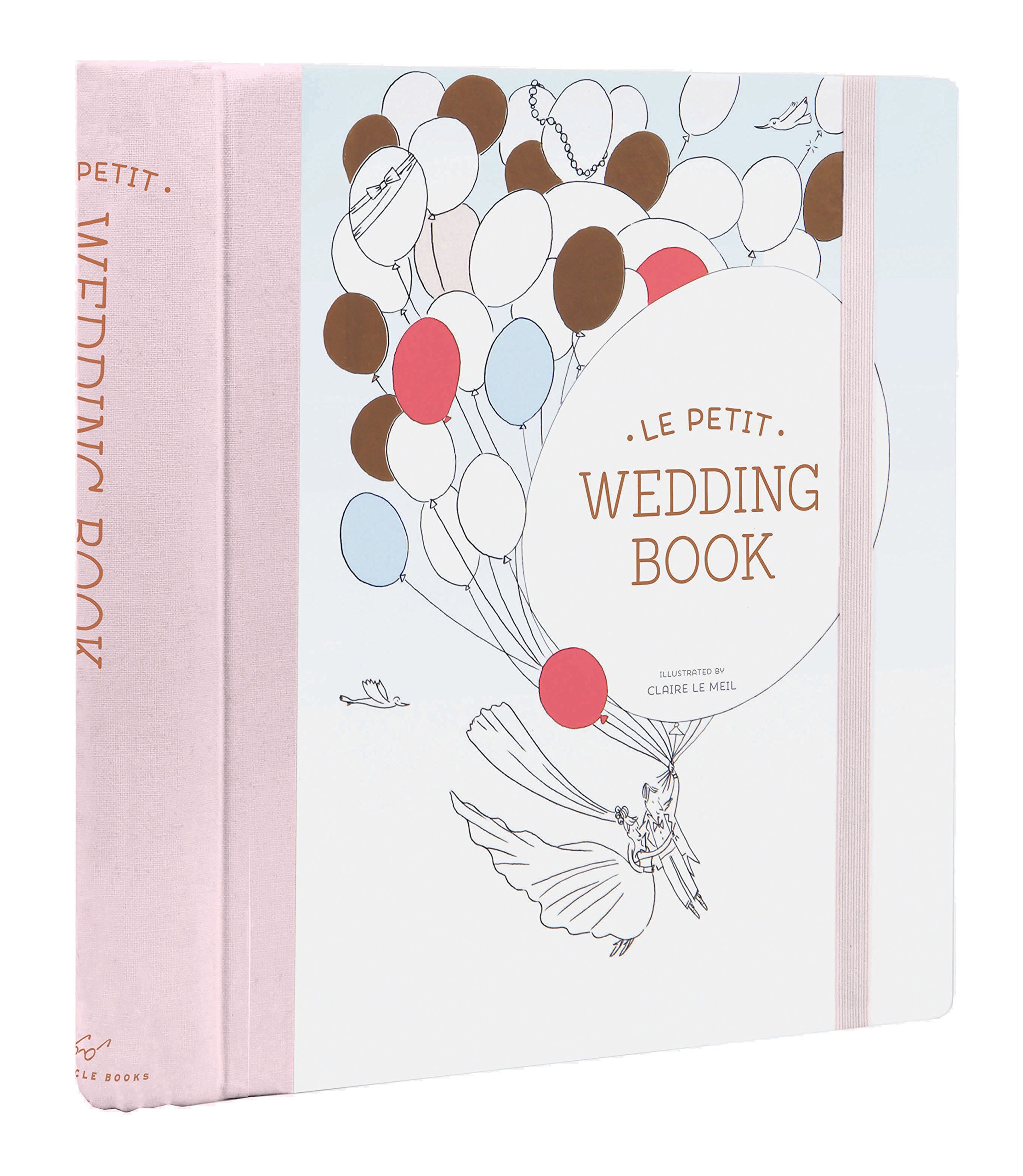 Le Petit Wedding Book - Elegant Wedding Scrapbook & Bridal Planner | Perfect Wedding Keepsake for Brides | Ideal for Wedding Planning, Guest Book, and Cherished Memories