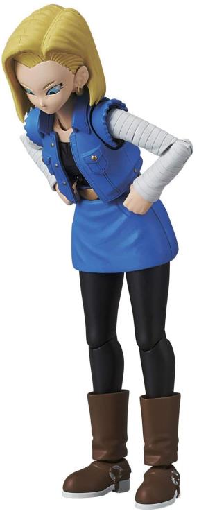 Figure Rise Standard Dragon Ball Z Android 18 Plastic Model Kit - Anime Action Figure for Collectors & Display | Perfect for DBZ Fans, Home Decor & Gift Giving