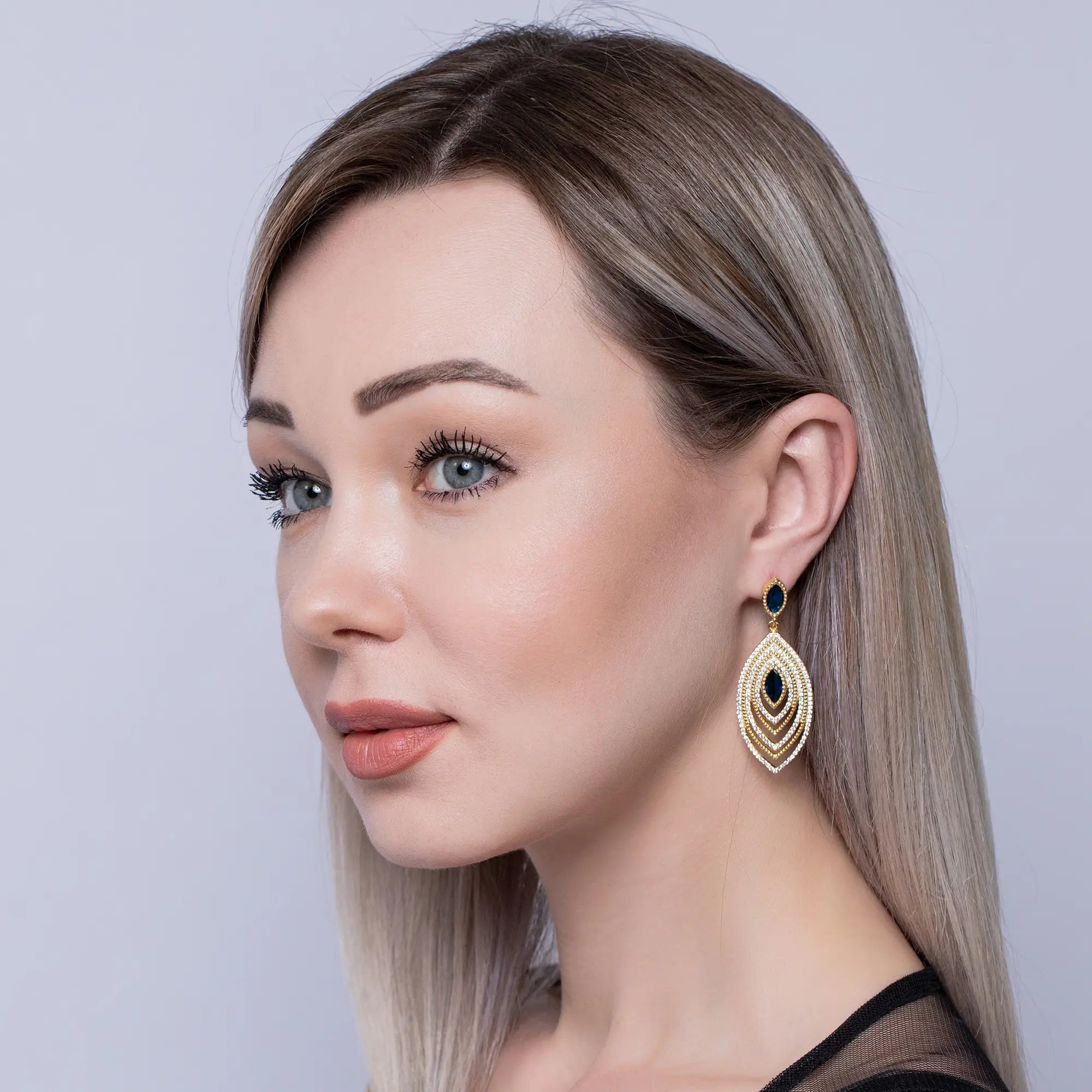 Paris Helix Earrings for Women - Elegant French Inspired Hoop Earrings for Cartilage & Helix Piercing - Perfect for Parties, Weddings & Everyday Wear
