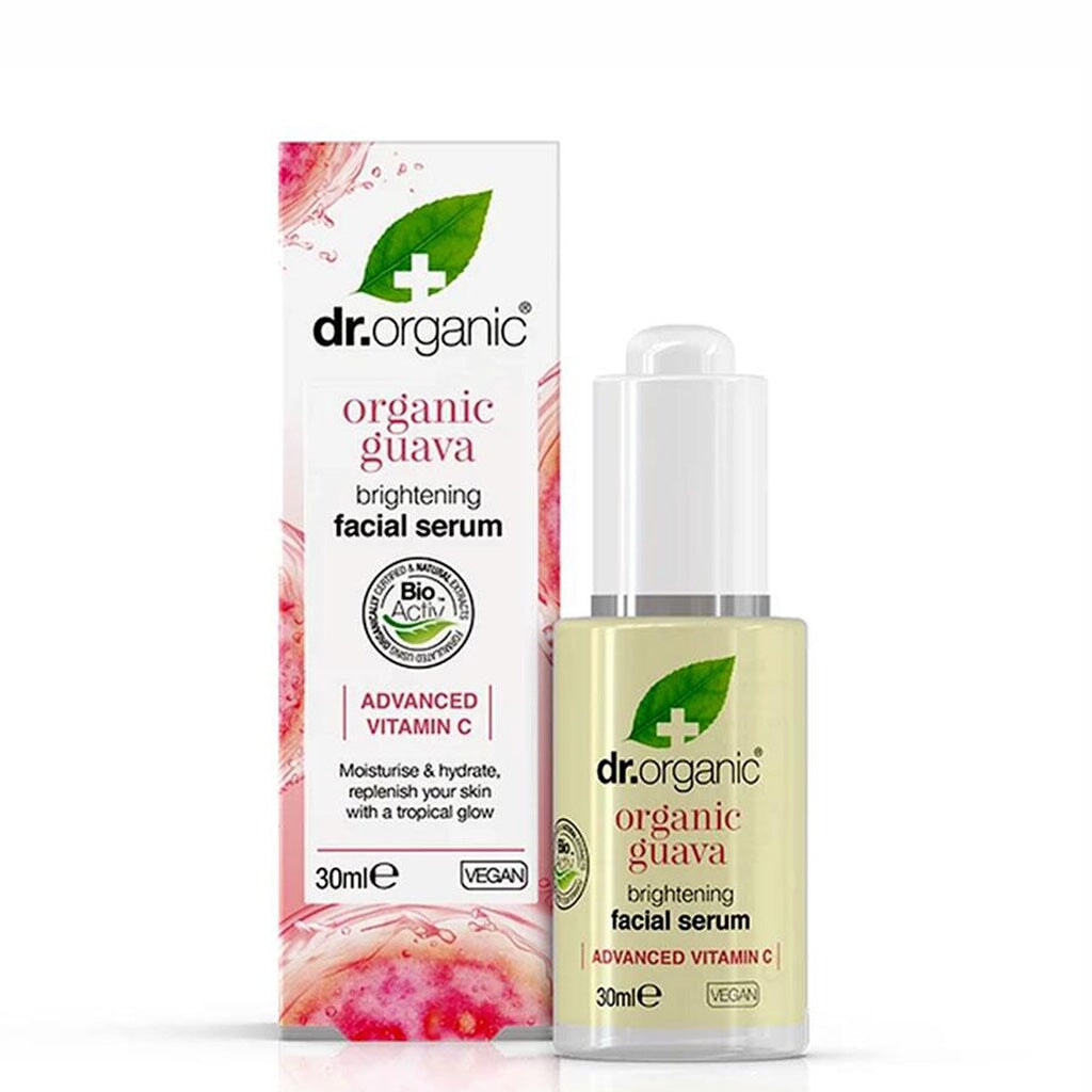 Organic Guava Facial Serum for Glowing Skin | Anti-Aging & Hydrating Face Serum | Perfect for Daily Skincare Routine & Nighttime Treatment