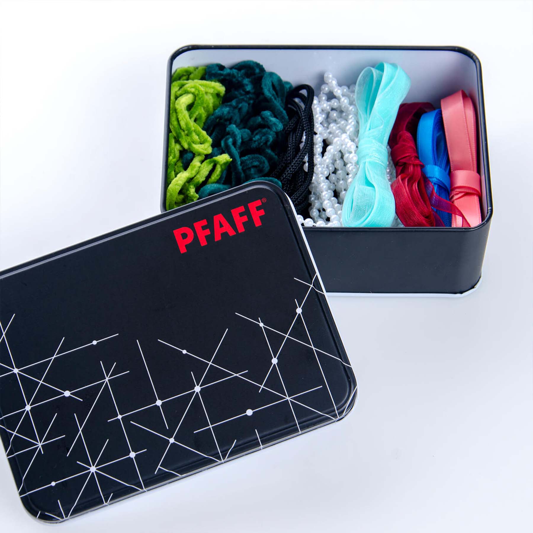 Pfaff Creative Icon 2 Embroidery Machine Embellishment Attachment & Sampler Kit Bundle - Perfect for DIY Sewing, Quilting, and Home Decor Projects