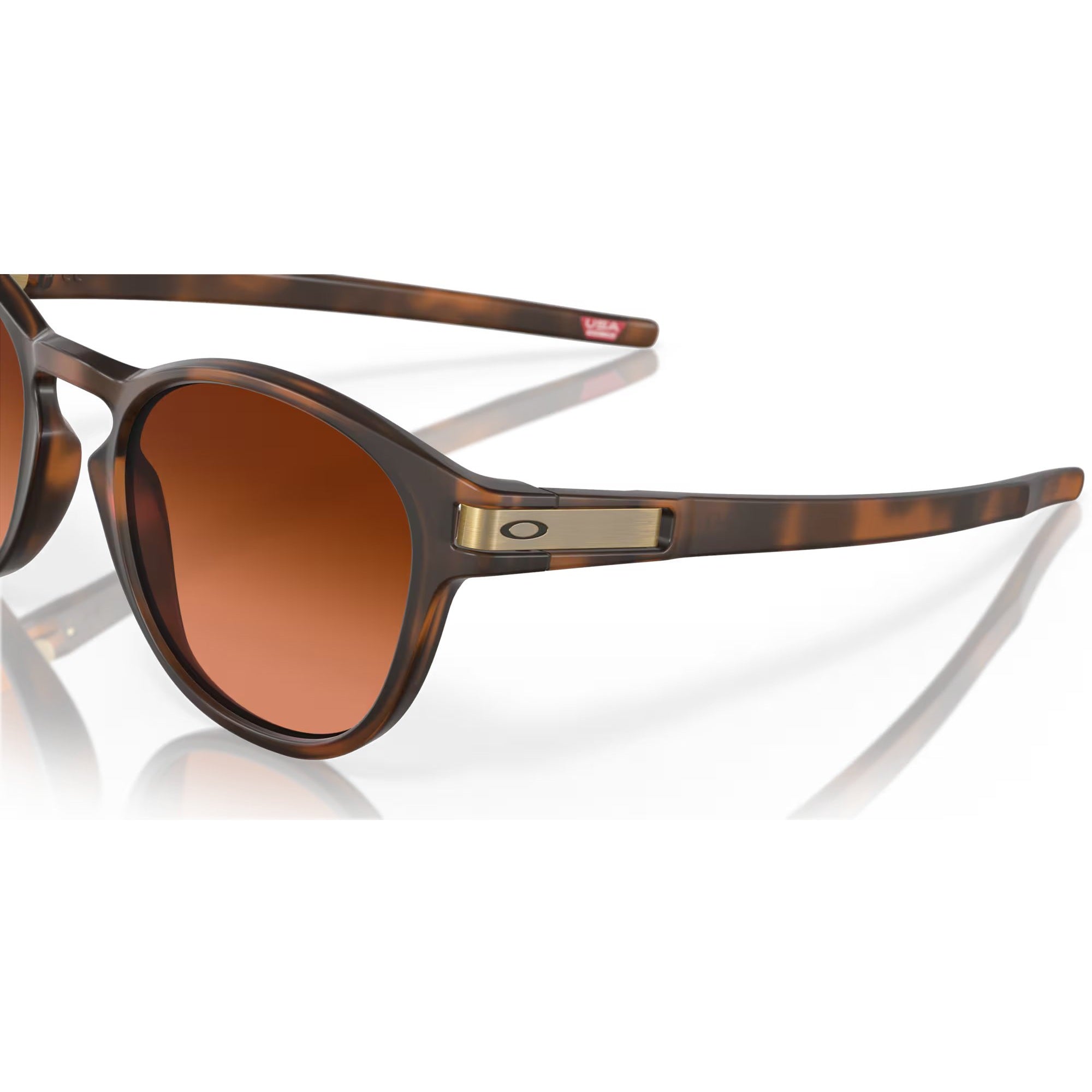 Oakley Latch Sunglasses - Matte Brown Tortoise Frame with Polarized Lenses for Men & Women - Perfect for Outdoor Sports, Driving & Beach Activities