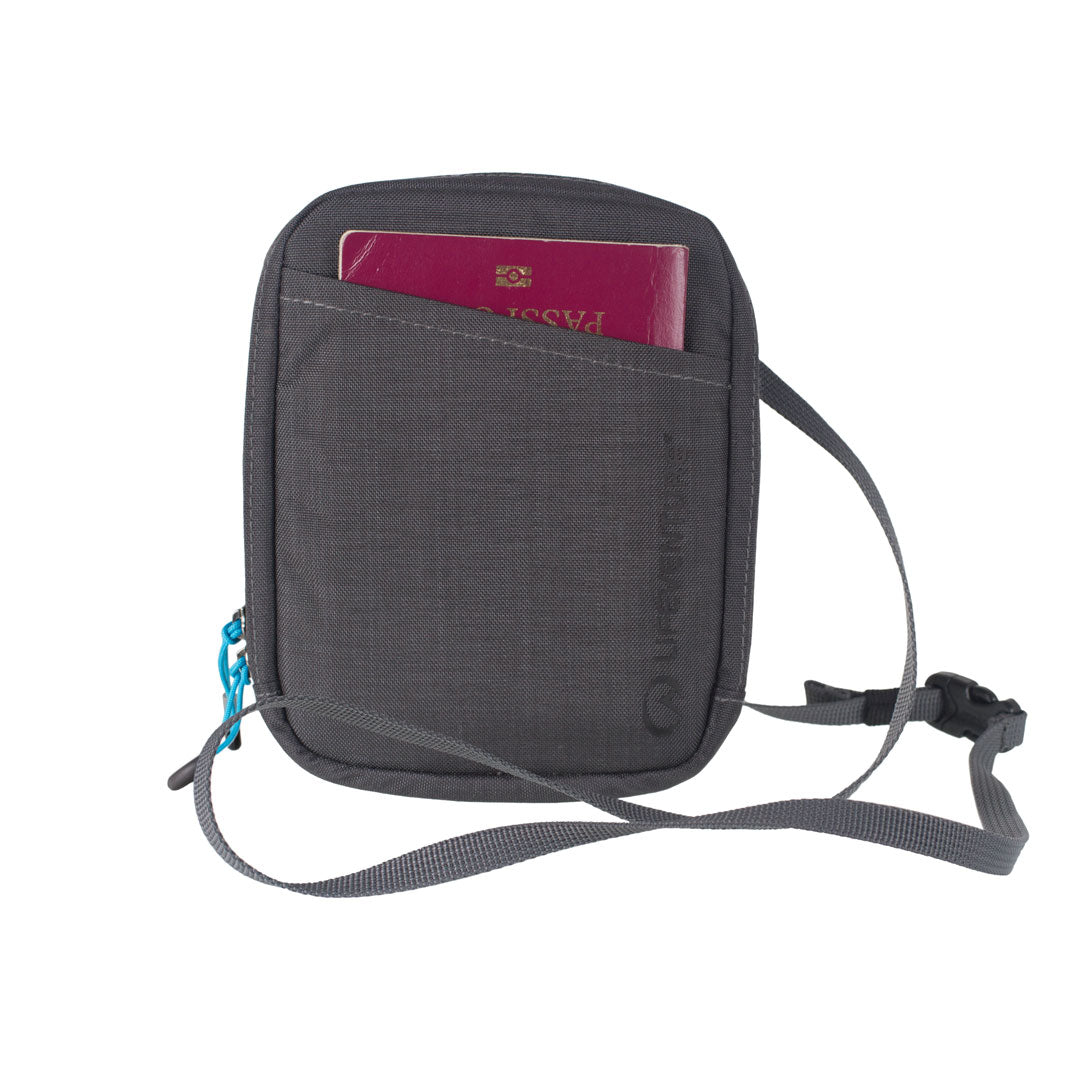 Lifeventure RFID Travel Neck Pouch - Secure Passport Holder for Women & Men - Anti-Theft Money Belt for International Travel, Airports & Vacations