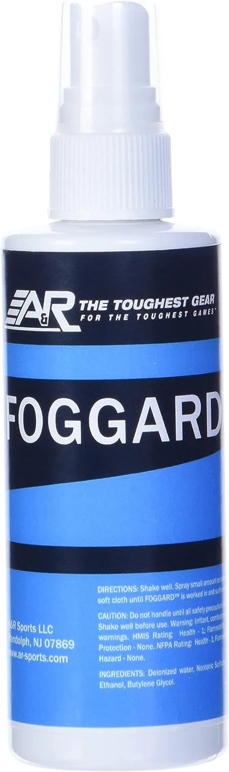 A&R Foggard Anti Fog Spray for Glasses, Goggles & Mirrors - Long Lasting Lens Clarity for Swimming, Skiing & Safety Glasses