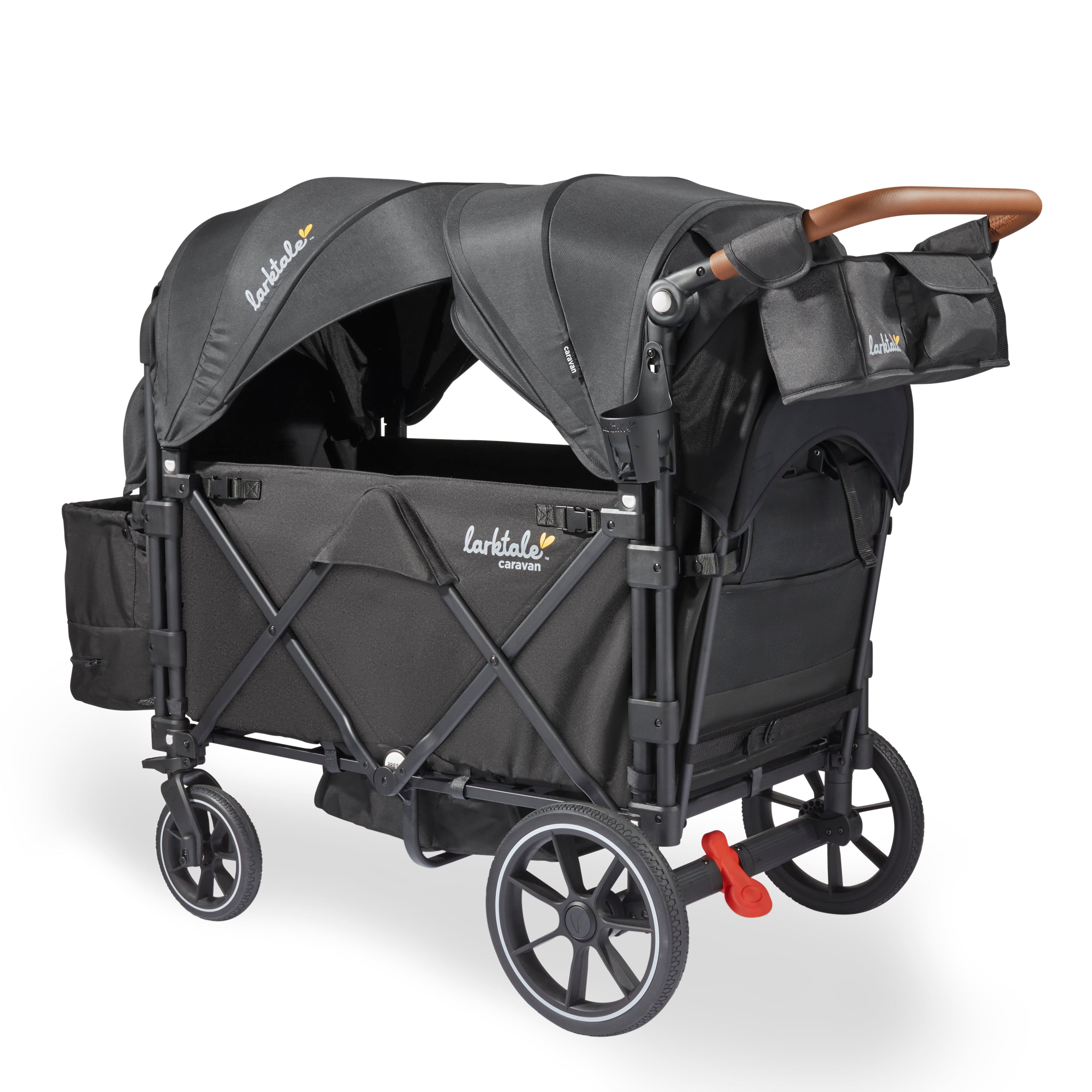 Larktale Caravan V3 All-Terrain Stroller Wagon for Kids - Lightweight, Foldable & Durable for Beach, Park, and Outdoor Adventures