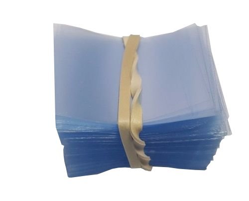 38 x 28 mm Clear Perforated Shrink Bands for Small Boston Round Bottles, Vials, Dropper Bottles & Roll-On Bottles (1/2