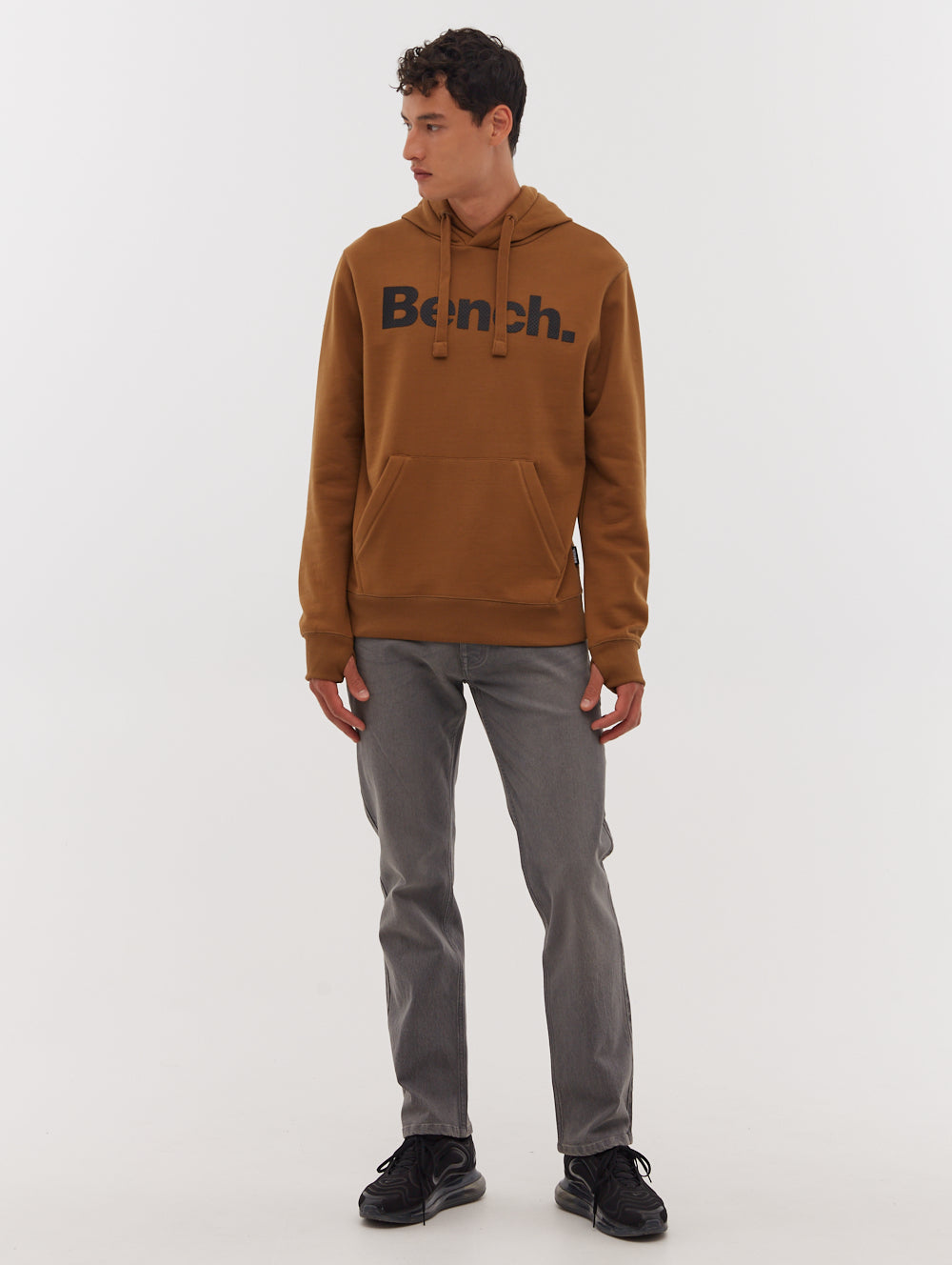 Skinner Perforated Logo Hoodie - Stylish & Comfortable Men's Pullover for Casual Wear, Gym & Outdoor Activities