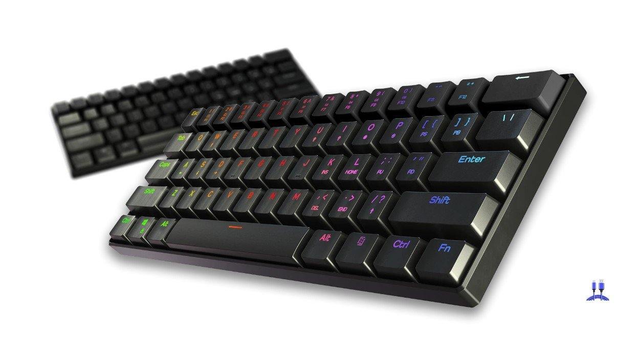 T1 Pro Mechanical Gaming Keyboard - RGB Backlit, Wired USB, Anti-Ghosting - Perfect for PC, Mac, PS5, Xbox Gaming & Esports Tournaments