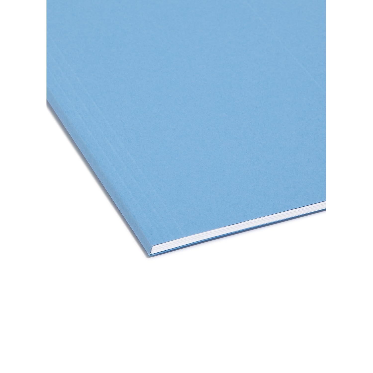 Smead 64060 Blue Hanging File Folders with Tabs - Letter Size, 25-Pack for Office Organization and Document Storage