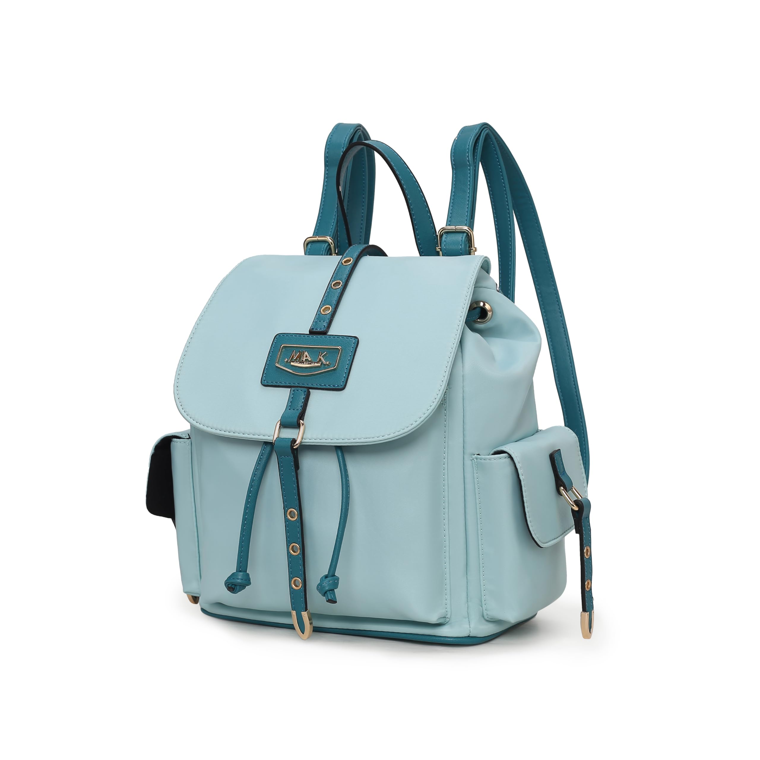 MKF Collection Women's Travel Backpack - Lightweight Nylon Carry On Backpack with Top Handle, Roomy Daypack for Work & Weekend Getaways - Perfect for Business Trips, Commuting & Airplane Travel