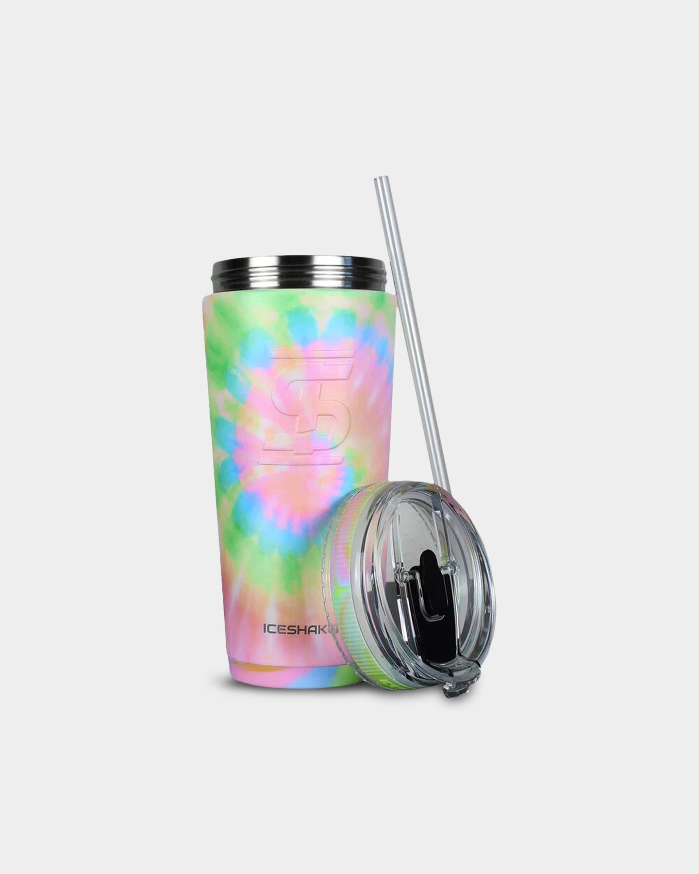 Insulated Ice Shaker Flex Bottle - Leakproof Stainless Steel Protein Shaker Cup for Gym, Workout & Travel - Keeps Drinks Cold for 24 Hours