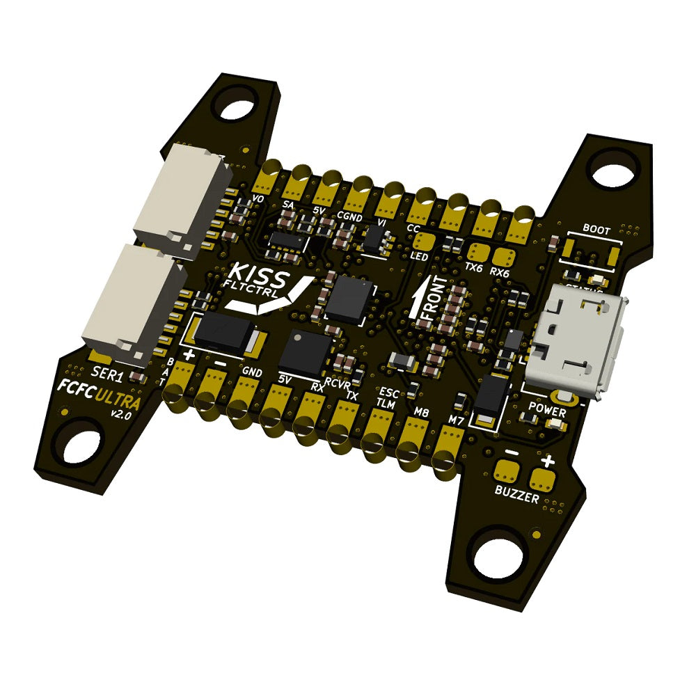KISS Ultra V2 Flight Controller - 30x30mm F4 FC for FPV Drones | Pre-Order Now for High-Speed Racing & Freestyle Flying
