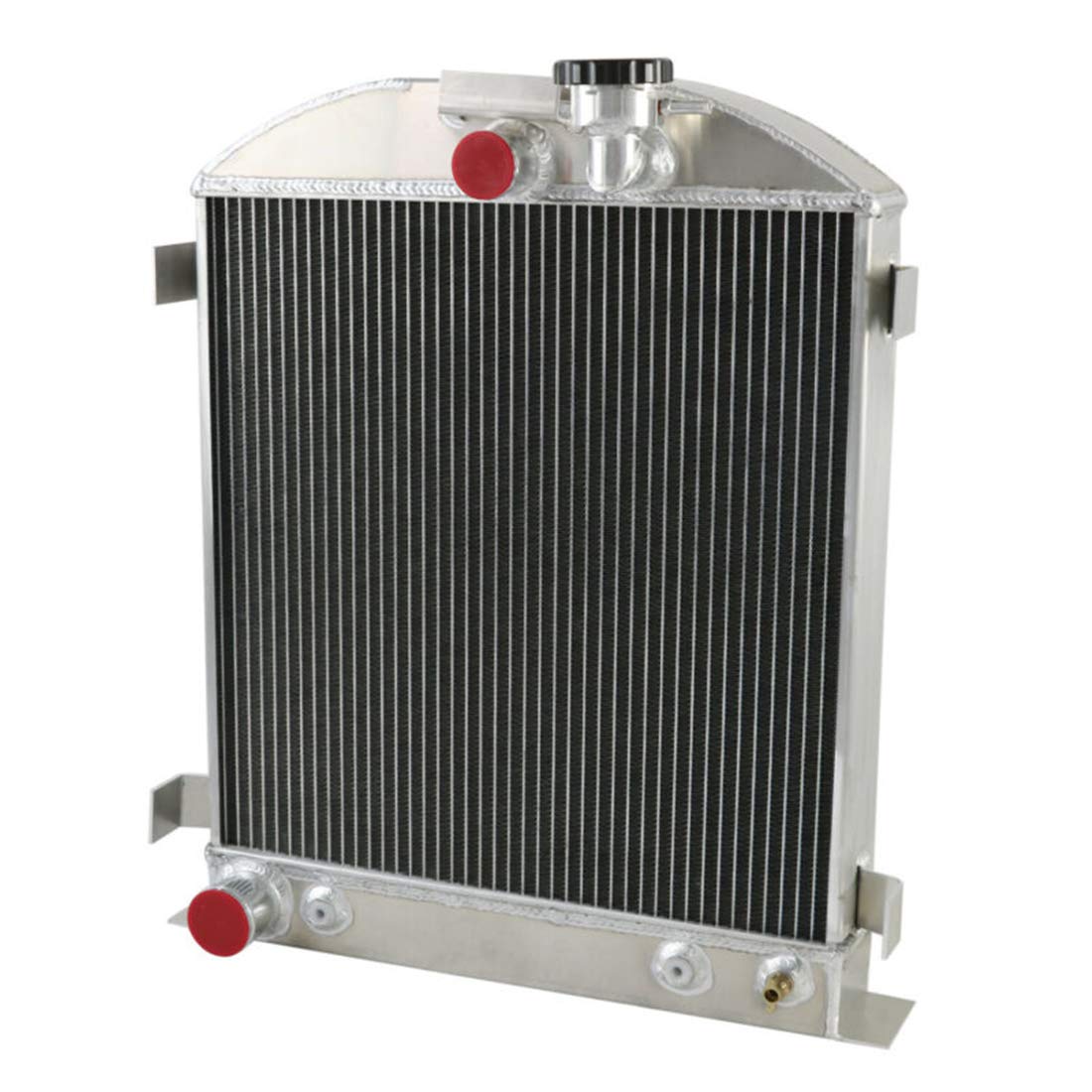 CoolingSky 3 Row All Aluminum Radiator for 1930-1932 Ford Model A & High/Hi Boy Ford V8 1931 - High Performance Cooling Upgrade for Classic Car Restoration & Hot Rod Builds
