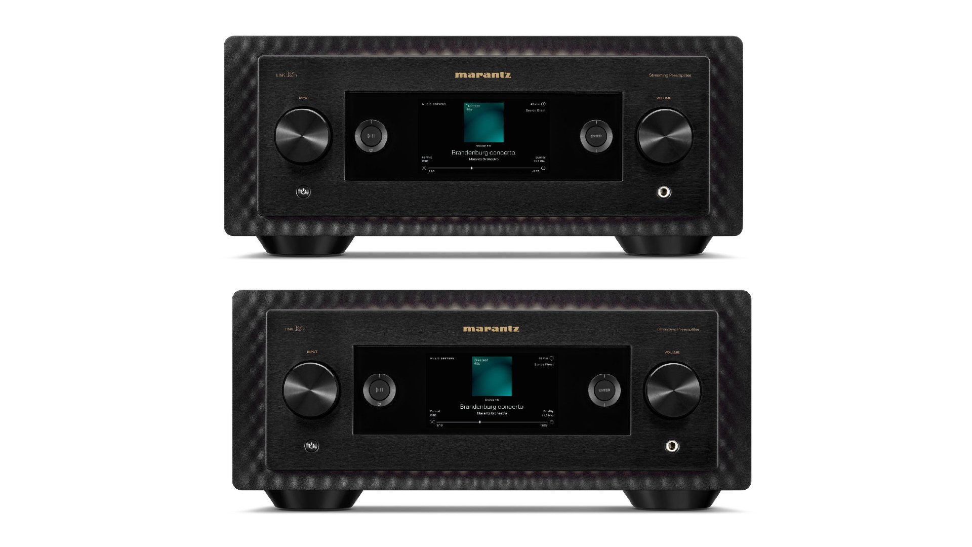 Marantz Model 10 Reference Integrated Amplifier & Link 10N Network Audio Player Bundle - Premium Hi-Fi Stereo System for Home Theater & Audiophile Listening Rooms