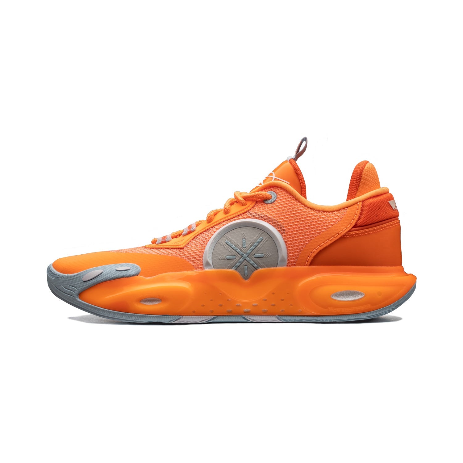 Wade All City 12 Orange Basketball Shoes - Men's High-Performance Sneakers for Indoor & Outdoor Court Play | Durable Cushioning & Ankle Support | Perfect for Streetball, Training, and Competitive Games