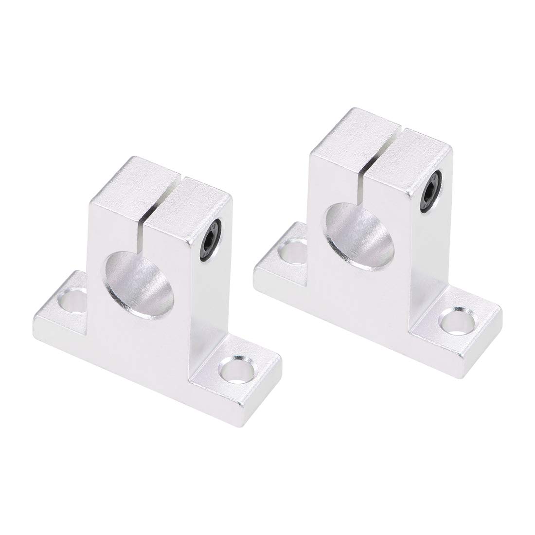 uxcell 13mm Shaft Support SK13 Linear Motion Slide Rail Guide Blocks - 2 Pack for CNC Machines & 3D Printers | Precision Linear Bearing for Smooth Motion Control in DIY Robotics & Automation Projects