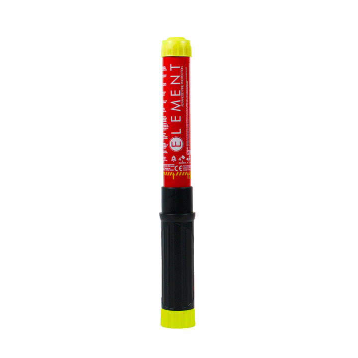 E100 Fire Extinguisher - Compact & Rechargeable for Home, Office & Car Safety - UL Certified Fire Protection for Emergency Situations