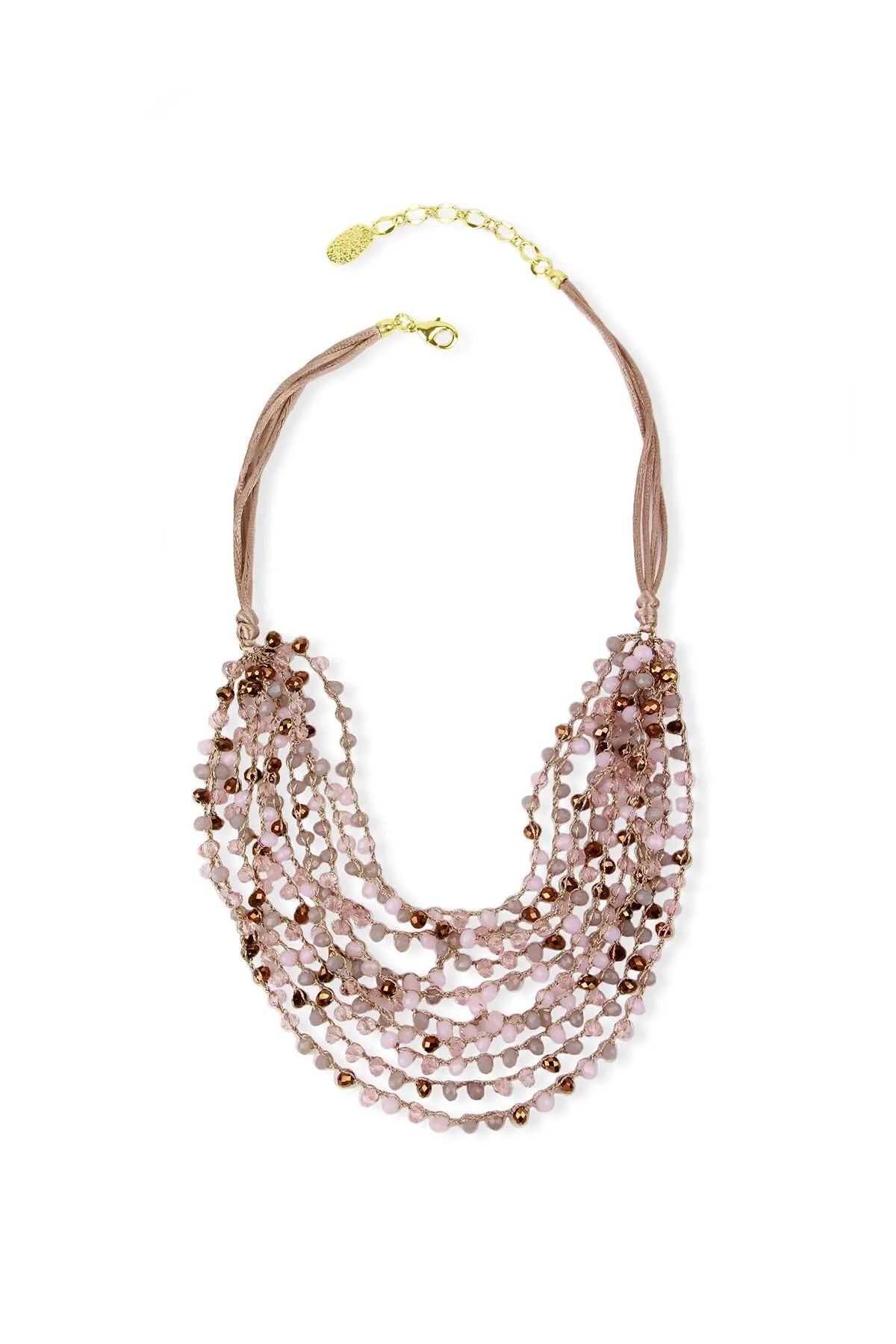 Stunning Mardi Beaded Statement Necklace for Women - Boho Chic Handmade Jewelry - Perfect for Parties, Weddings & Special Occasions