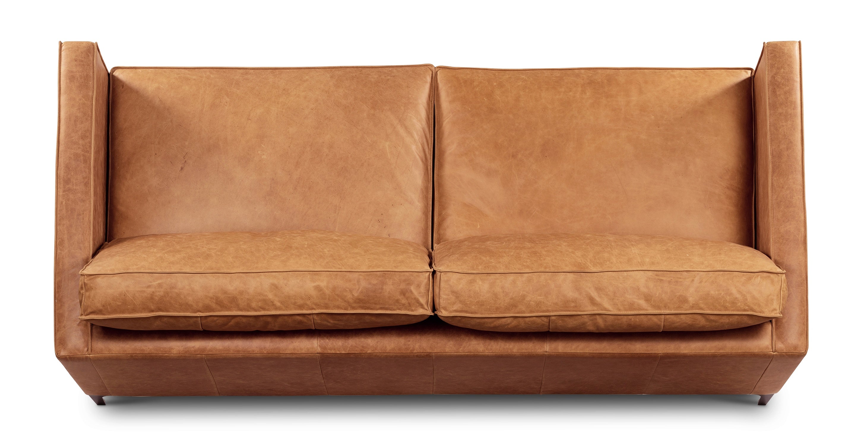 Premium Mateo Genuine Leather Sofa - Modern Luxury Living Room Furniture for Home & Office - Comfortable & Durable Leather Couch for Relaxing, Entertaining & Stylish Decor