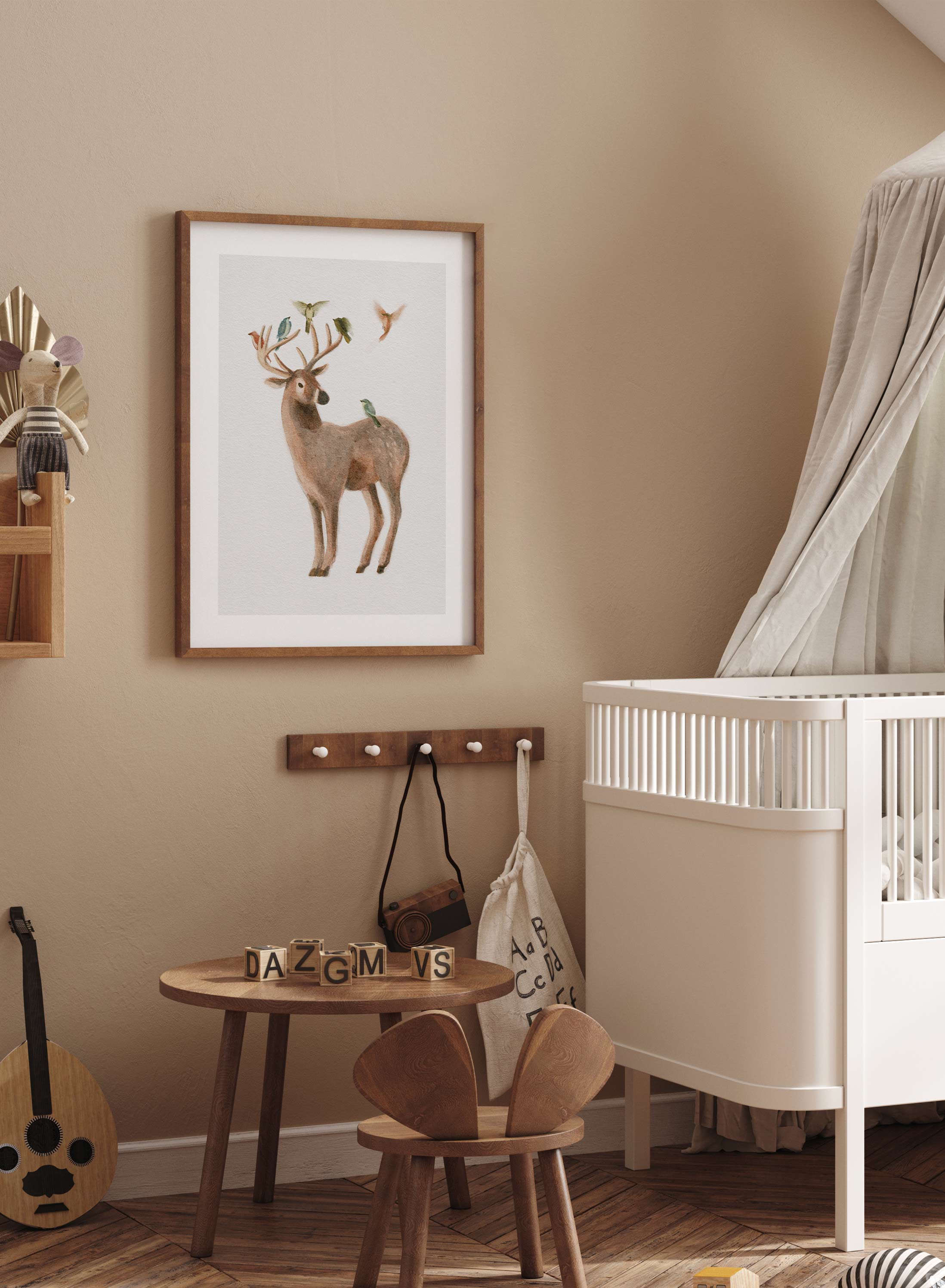 Perfect Perch Poster - Premium Quality Wall Art for Home & Office Decor - Ideal for Living Room, Bedroom, or Workspace