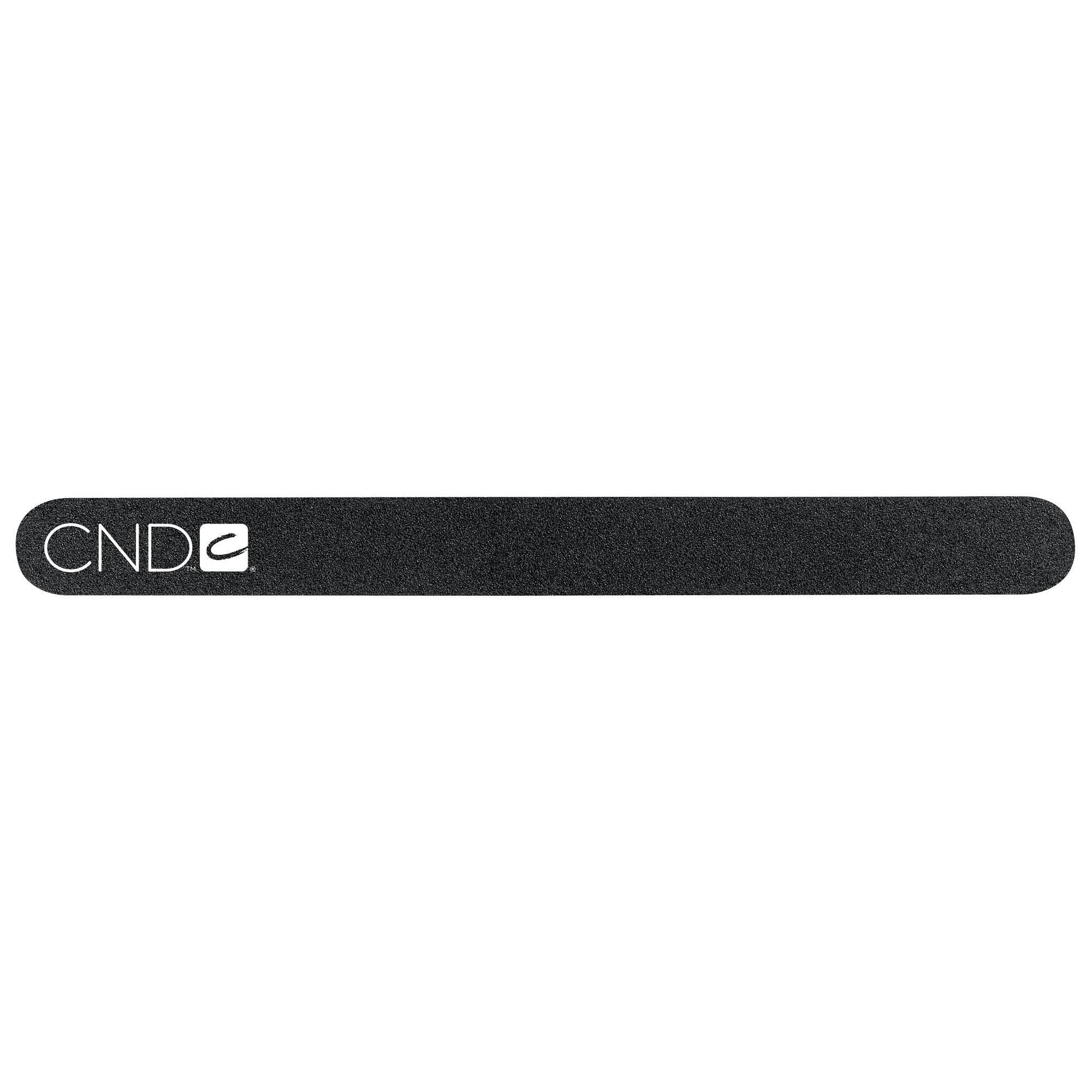 CND Kanga File 240/240 Grit Nail File - Professional Black Emery Board for Natural & Artificial Nails - 50 Count Pack - Perfect for Salons, Home Manicures & Nail Art