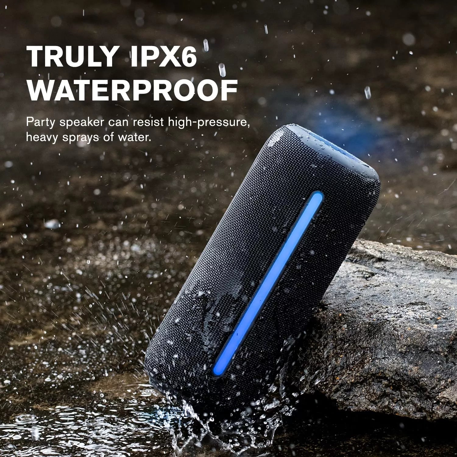 Sanag M20S Pro Wireless Bluetooth Speaker - Portable Waterproof Outdoor Speaker with Rich Bass, 24H Playtime for Camping, Beach, Hiking & Travel