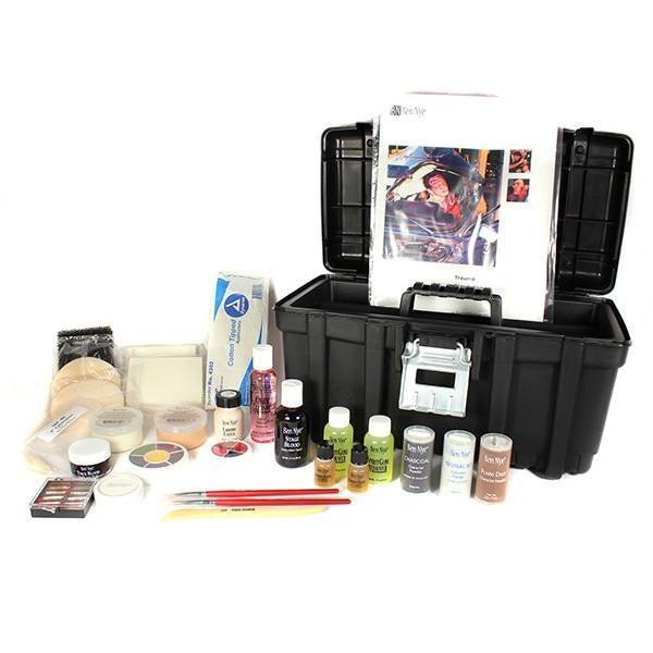 Ben Nye Basic Moulage Training Kit (MK 3) - Professional Special Effects Makeup Set for Halloween, Theater & Film Productions