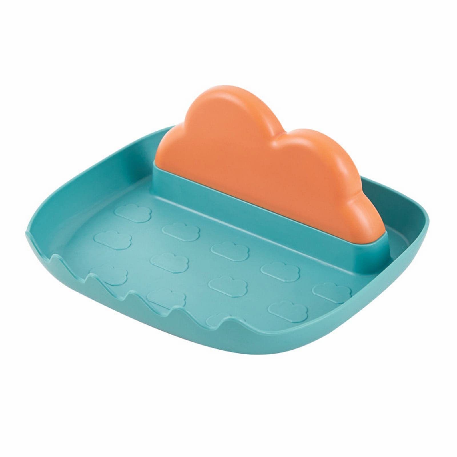 Stove Water Pot Cover Rack - Kitchen Countertop Oil Proof Plate Holder, Pot Lid Organizer, Chopping Board Storage Rack with Spatula & Spoon Holder - Perfect for Small Kitchen Organization (Orange, One Size) - Ideal for Stovetop Cooking, Meal Prep & Space-Saving Storage